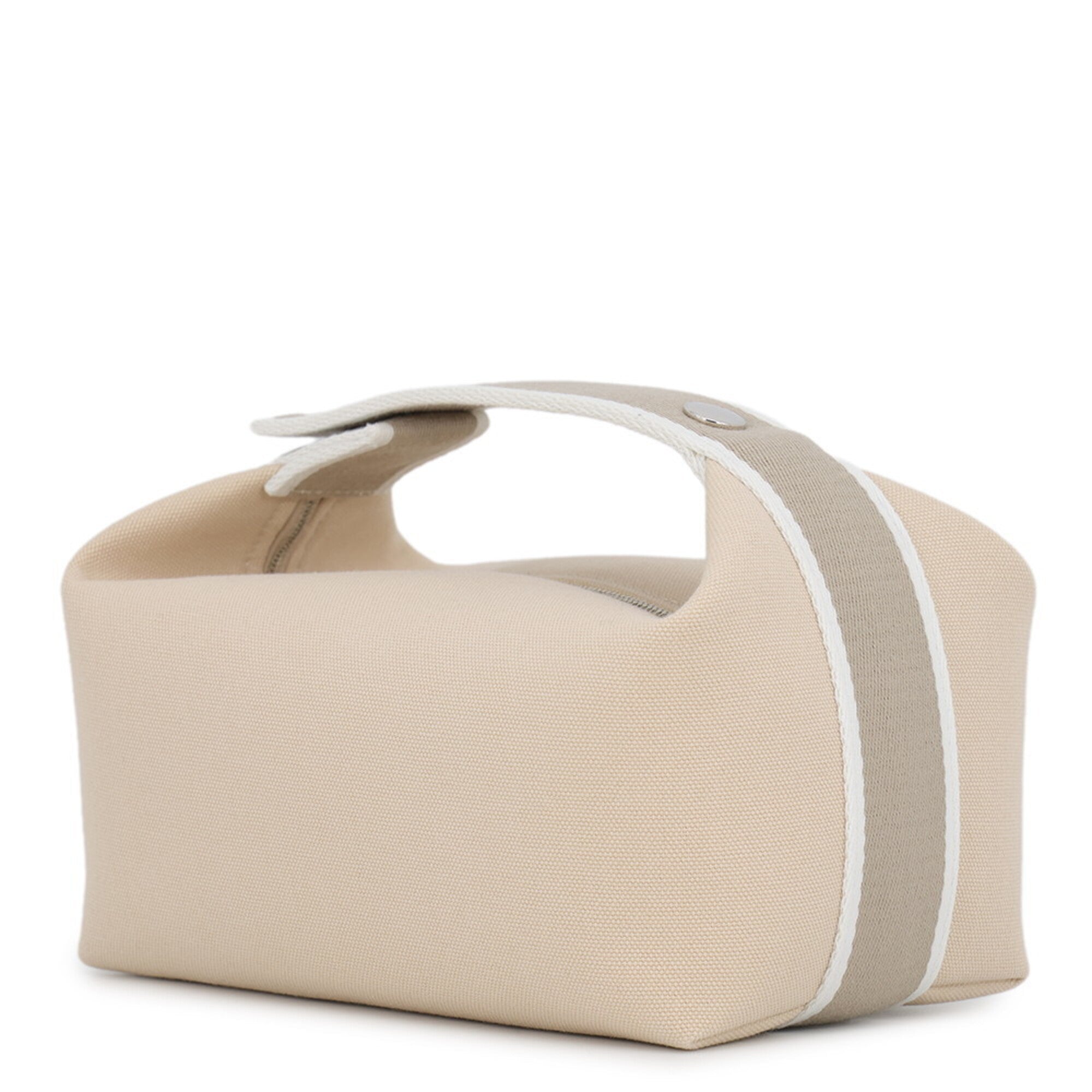 Hermes Beige Canvas Handbag Pouch (Pre-Owned)