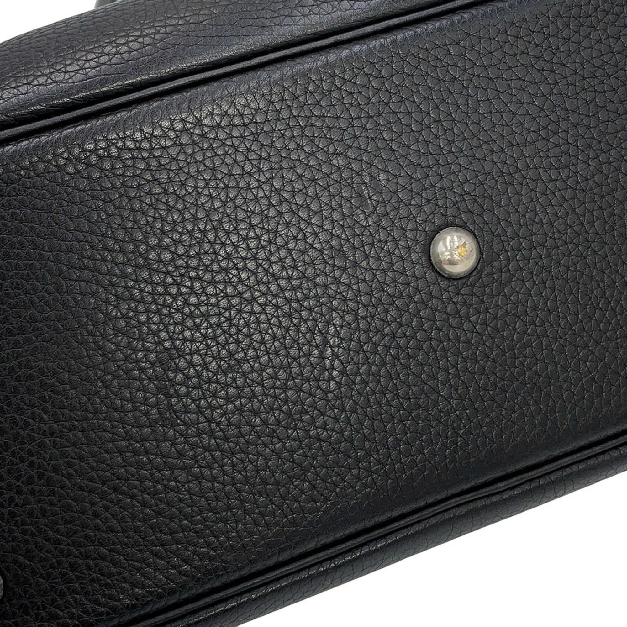 Hermes Bolide Black Taurillon Clemence Leather Handbag (Pre-Owned)