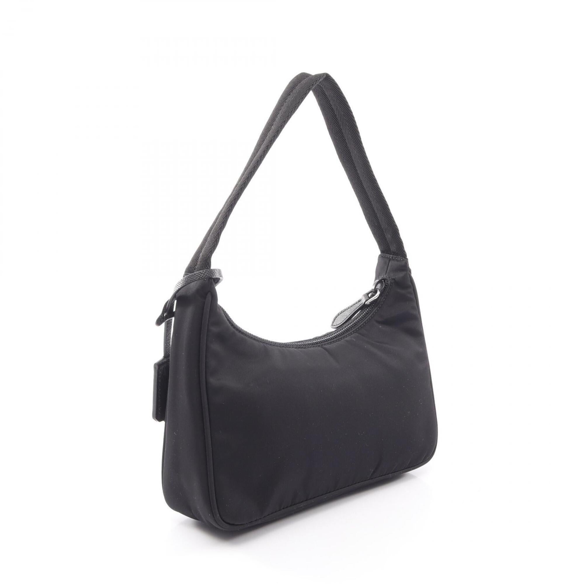 Prada Black Nylon Handbag (Pre-Owned)