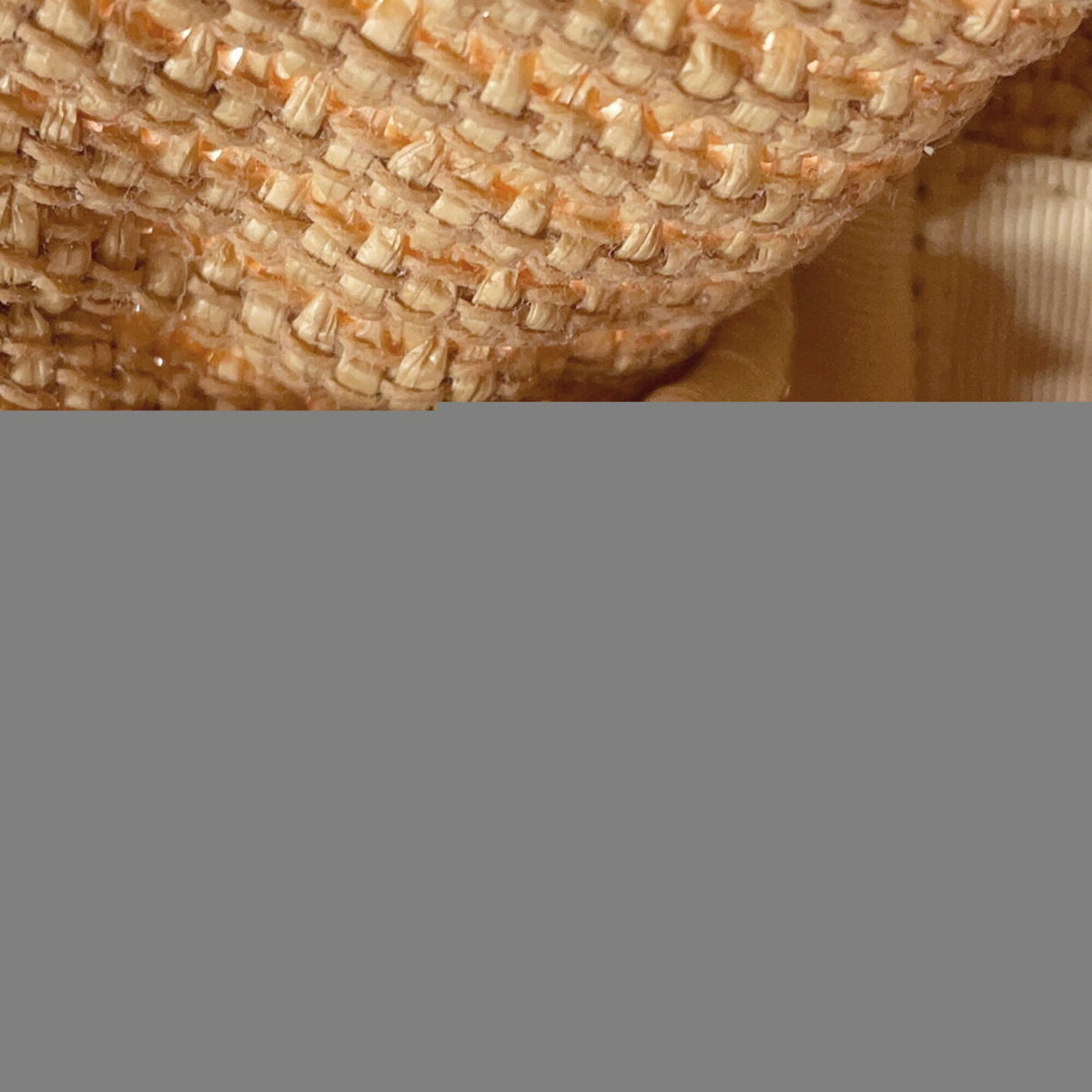 Jimmy Choo Beige Raffia Leather Handbag Shoulder Bag (Pre-Owned)