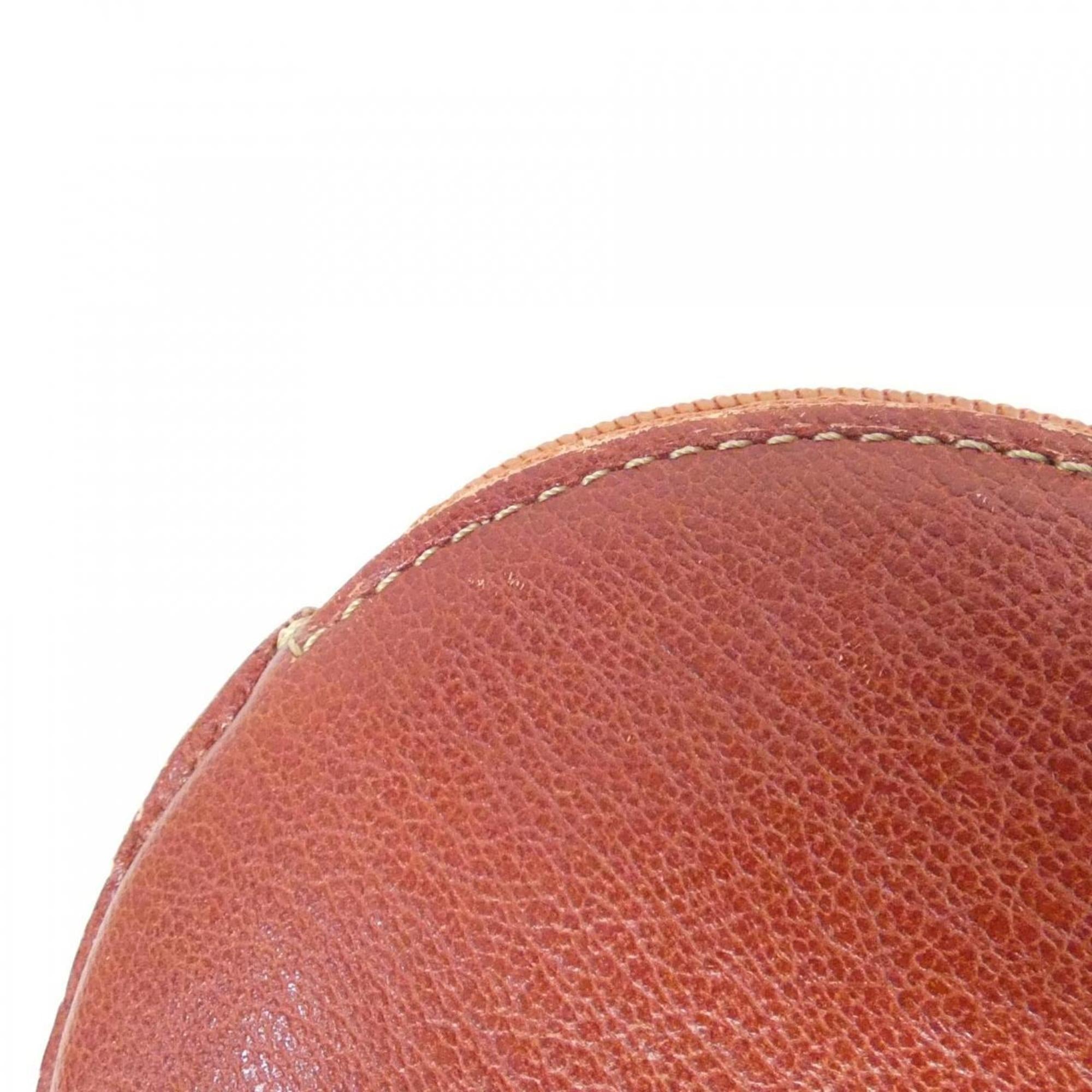 Loewe Brown Leather Coin Purse/Coin Case (Pre-Owned)