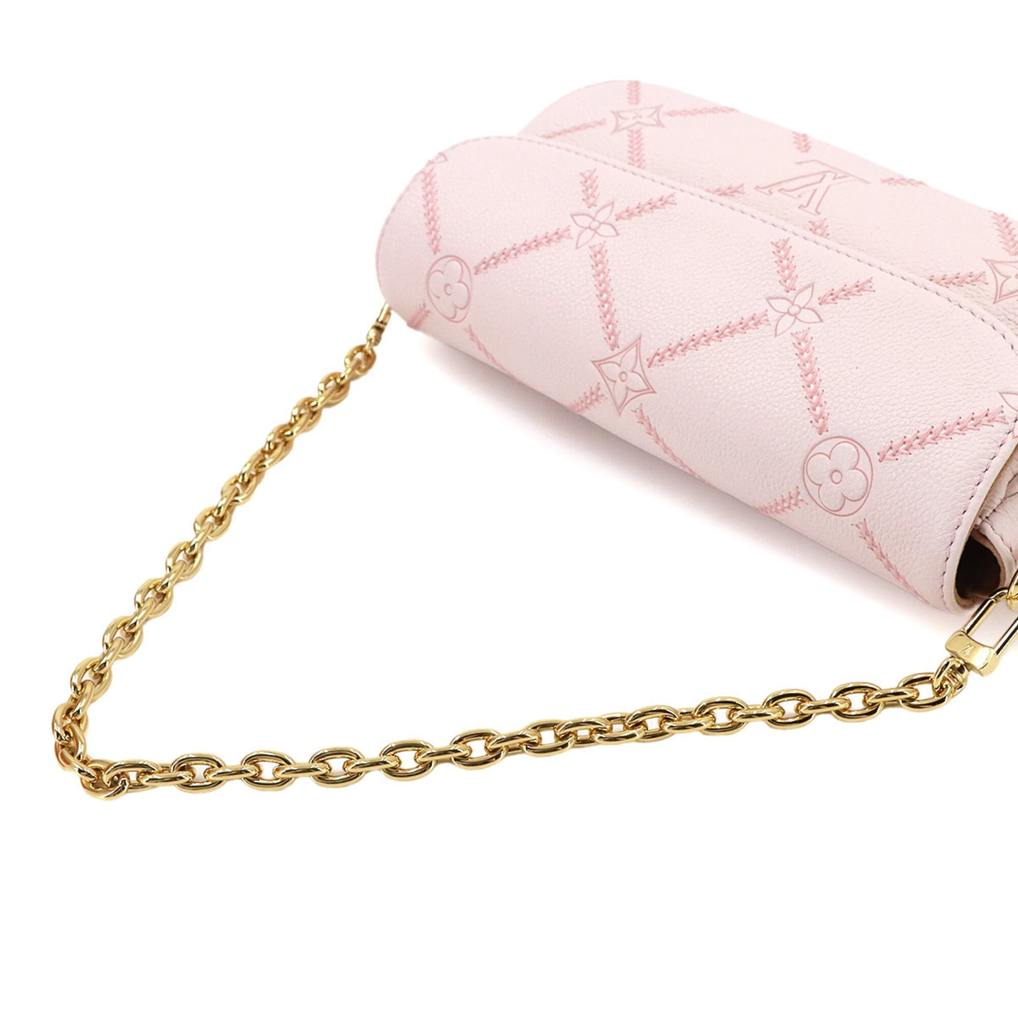 Louis Vuitton Pink Monogram Empreinte Leather Shoulder Bag (Pre-Owned)