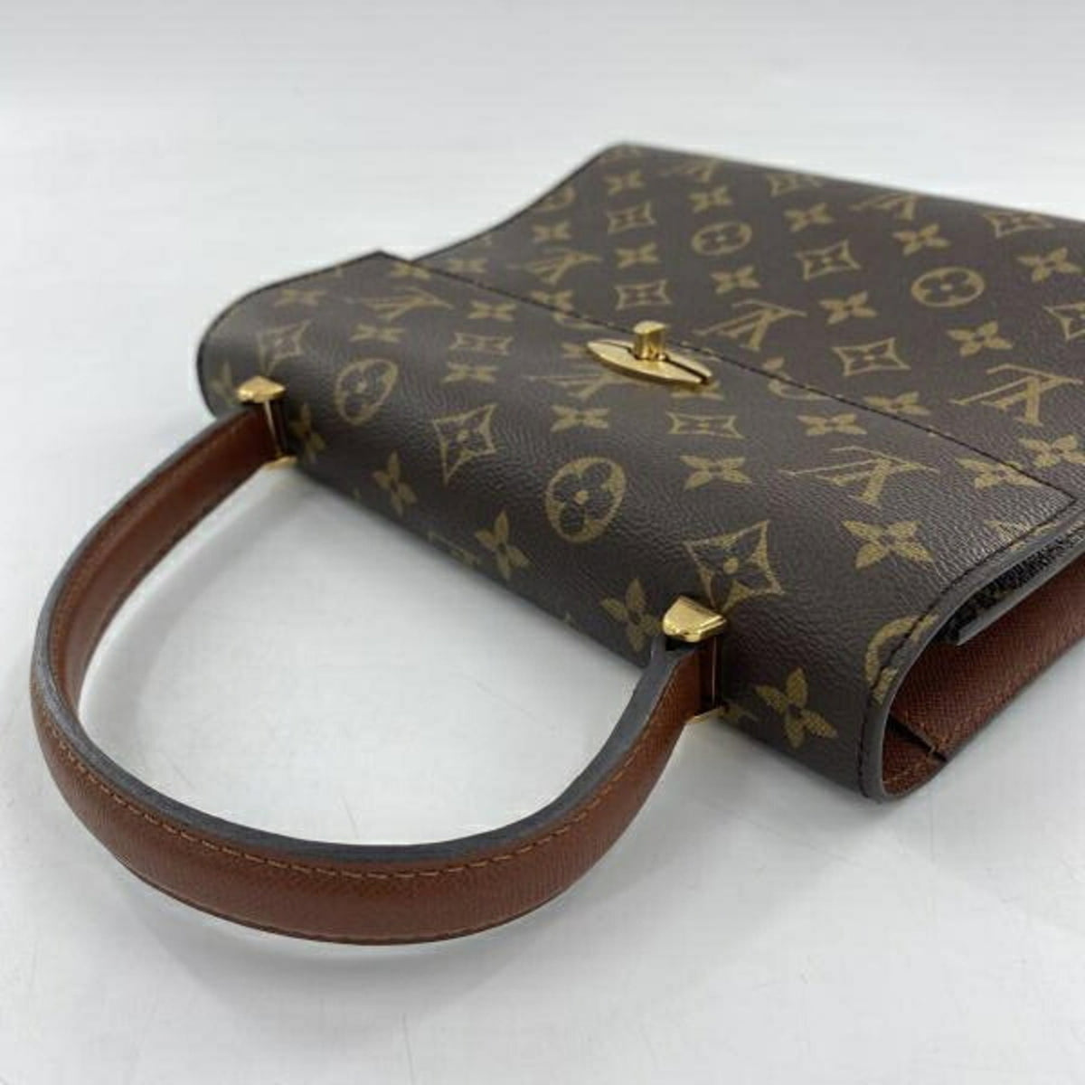 Louis Vuitton Brown Monogram Handbag (Pre-Owned)