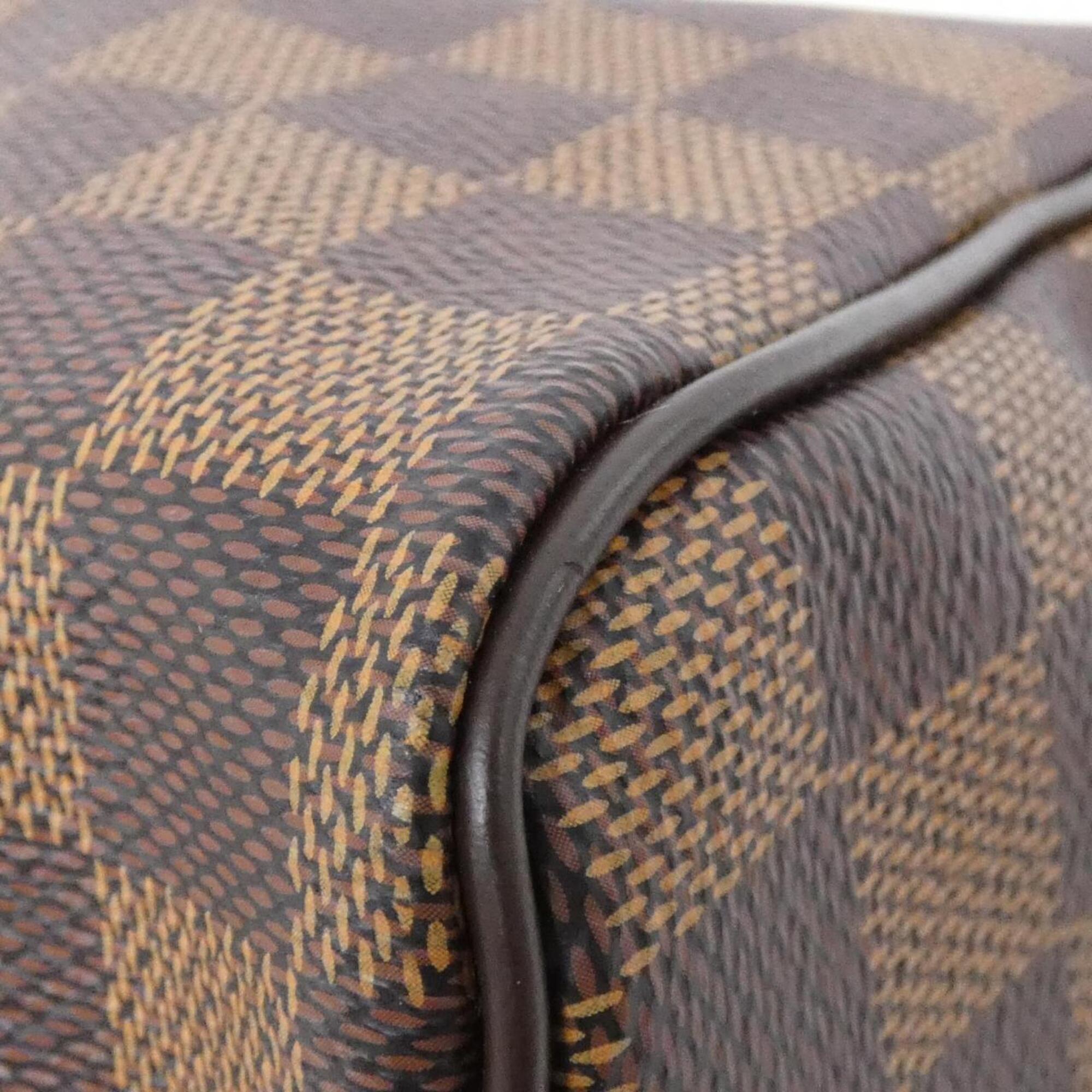 Louis Vuitton Ebene Coated Canvas Boston Bag (Pre-Owned)