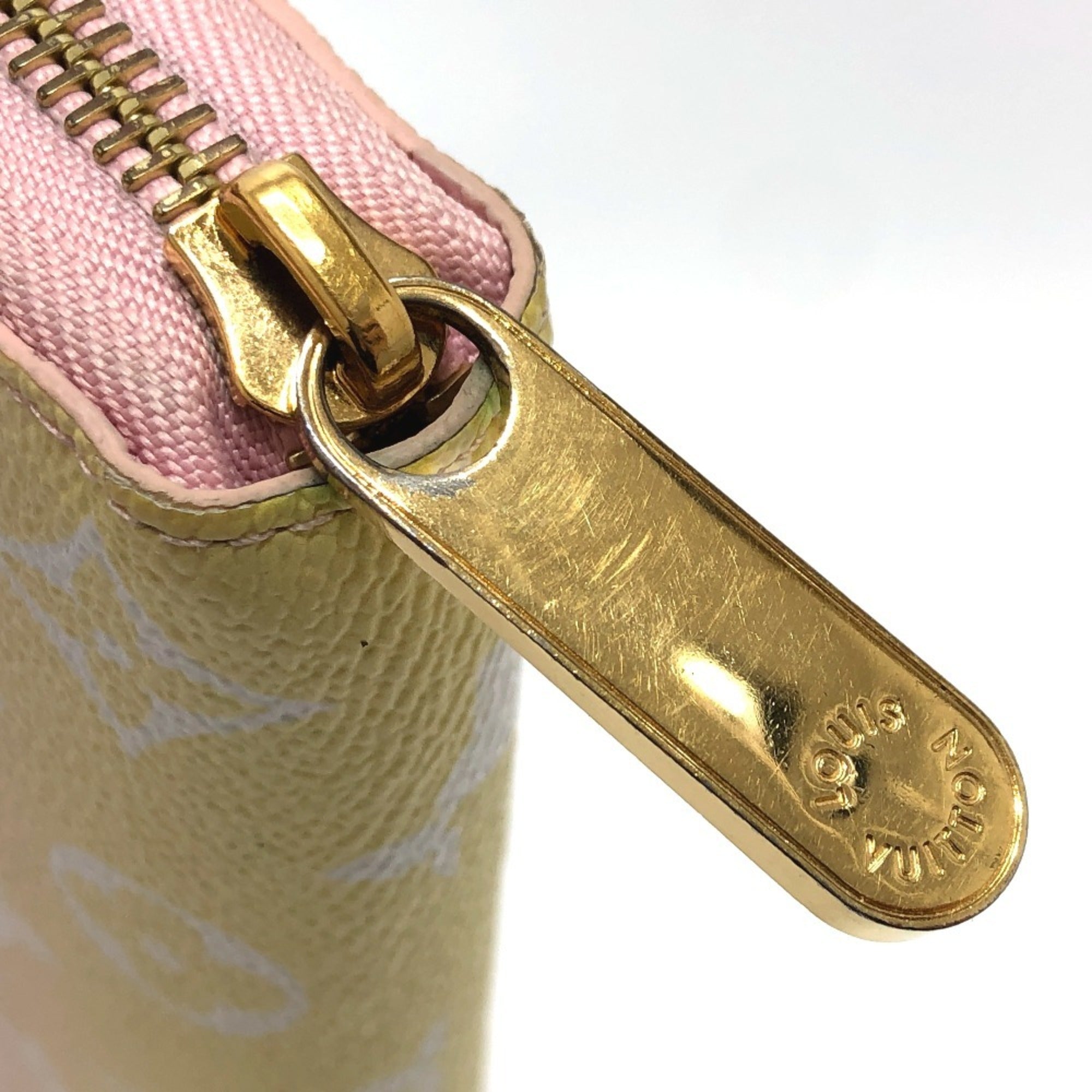 Louis Vuitton Monogram Galle Monogram Pink Monogram Coin Purse/Coin Case (Pre-Owned)