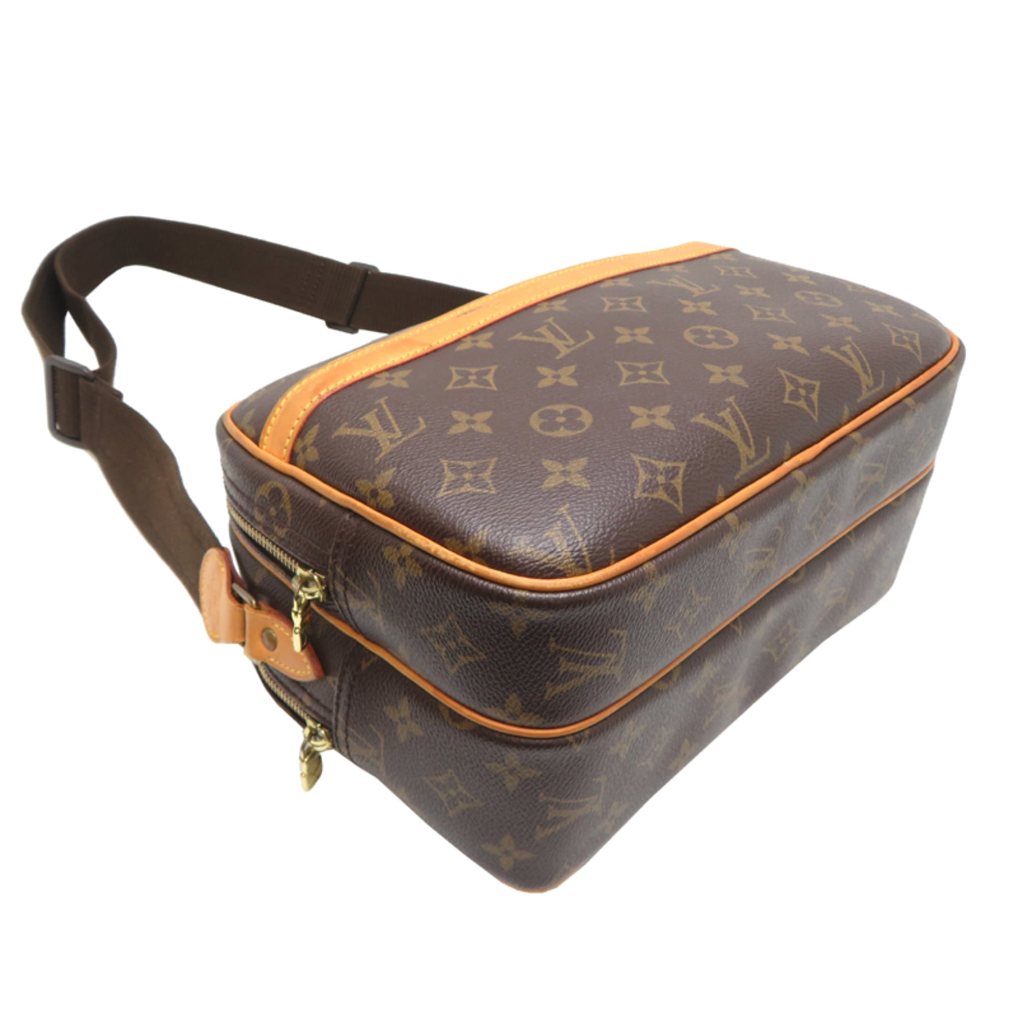 Louis Vuitton Brown Monogram Shoulder Bag (Pre-Owned)