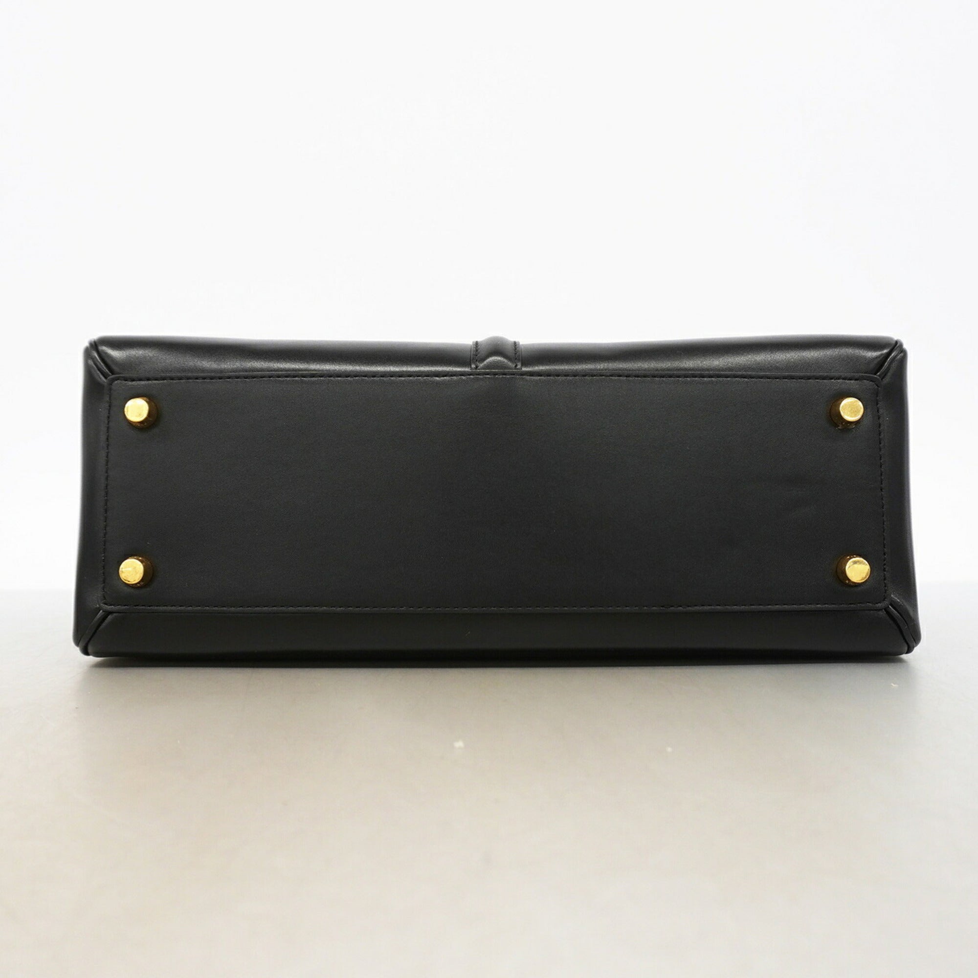 Celine Black Leather Handbag (Pre-Owned)