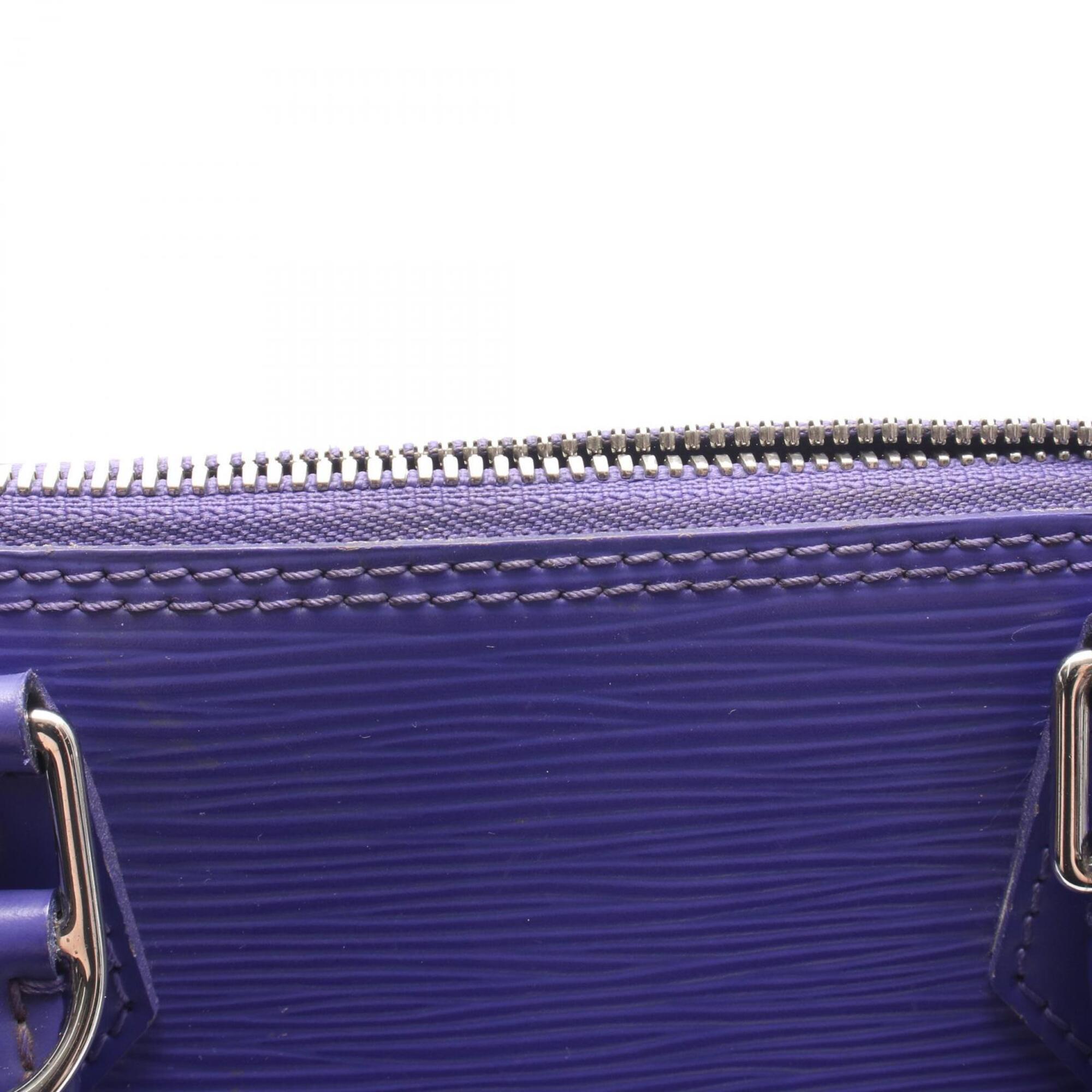 Louis Vuitton Purple Epi Leather Handbag (Pre-Owned)