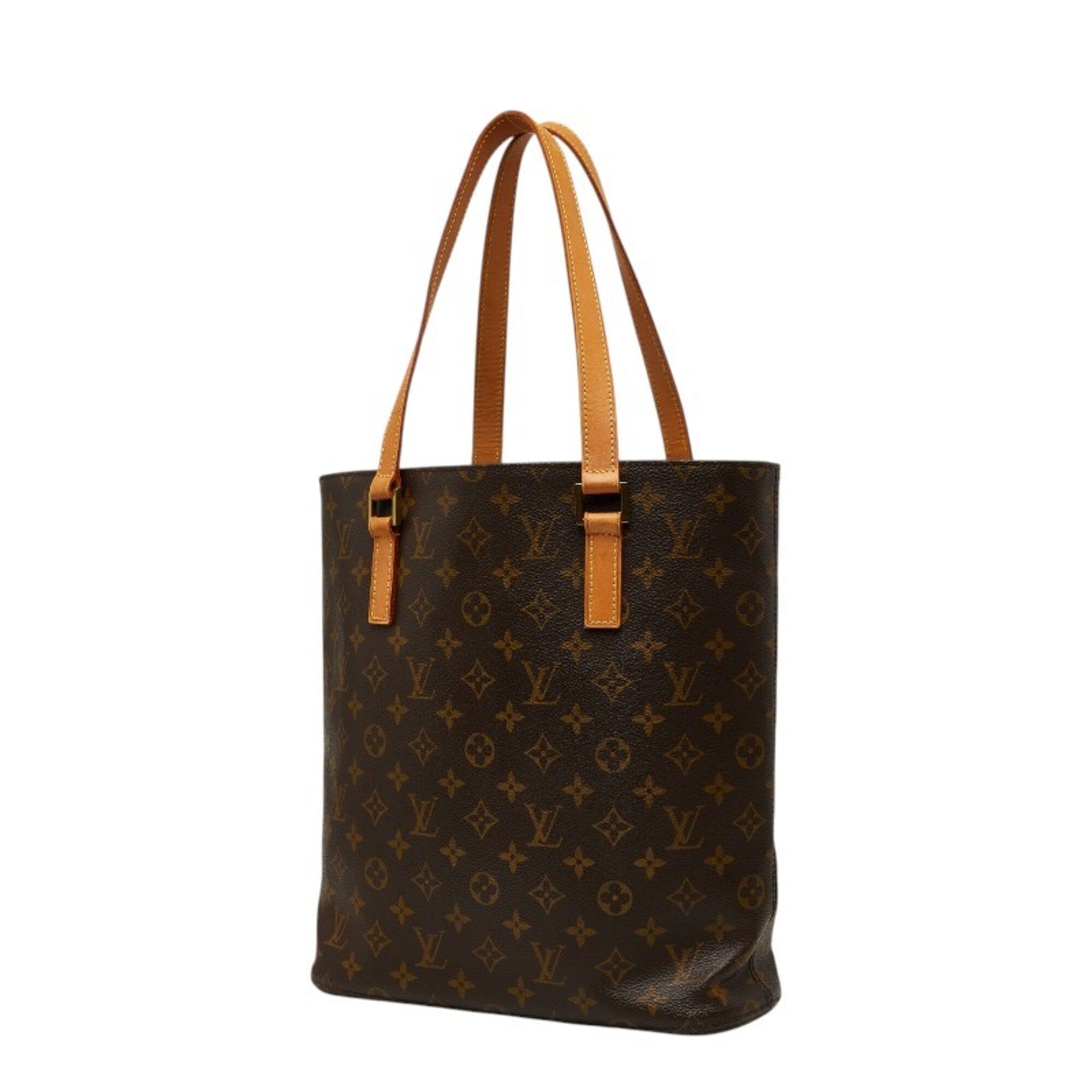 Louis Vuitton Monogram Brown Pvc Leather Shoulder Bag Tote Bag (Pre-Owned)