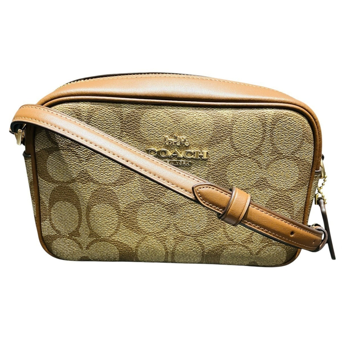 Coach Brown Pvc Leather Shoulder Bag (Pre-Owned)