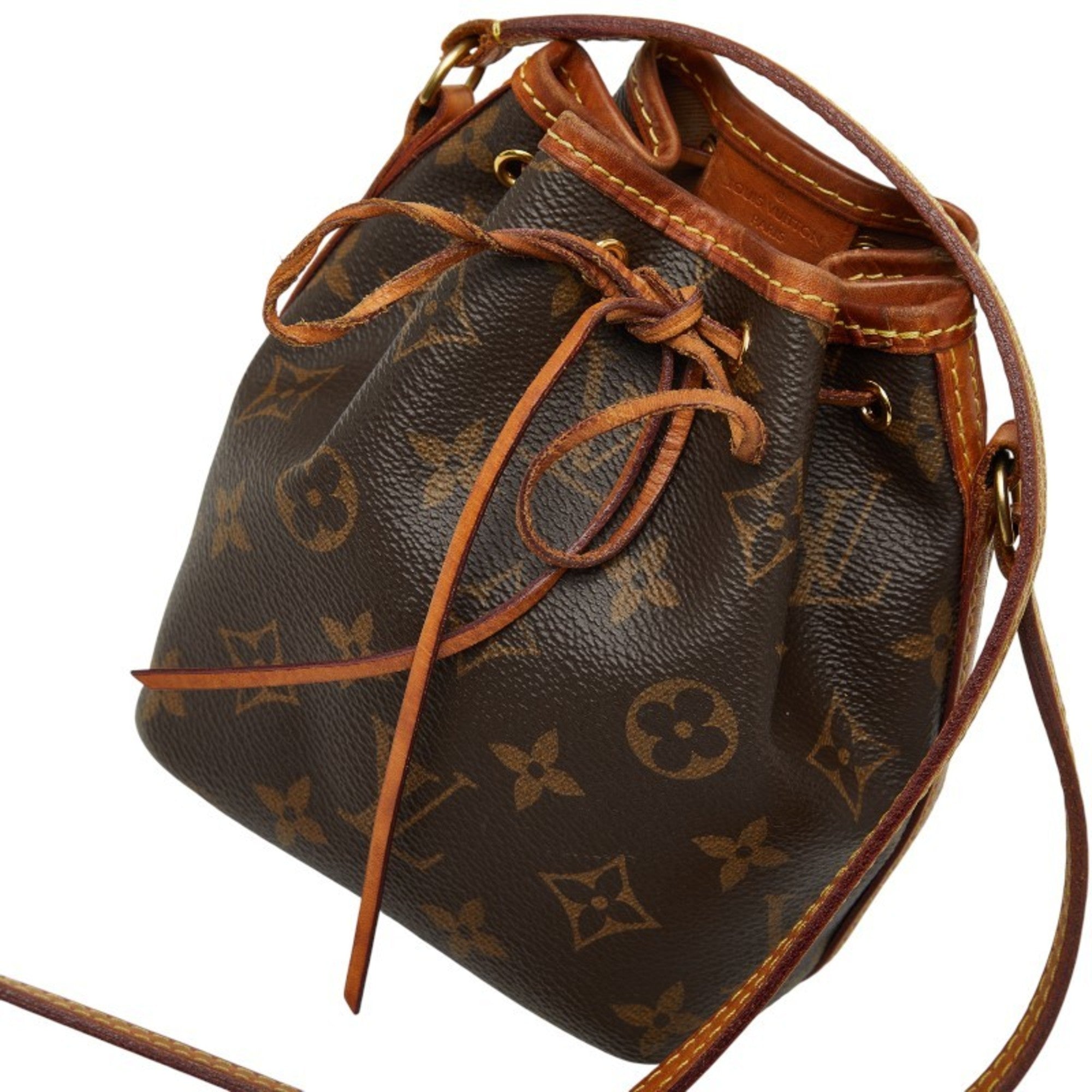 Louis Vuitton Brown Pvc Leather Shoulder Bag (Pre-Owned)