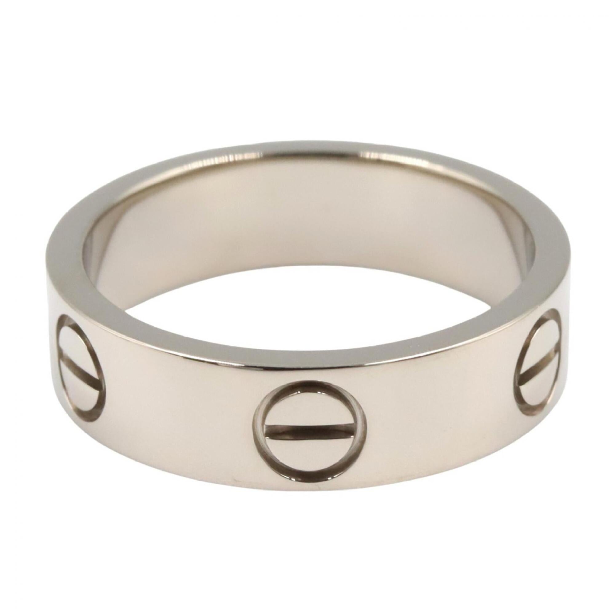 Cartier Silver White Gold (18K) Band Ring (Pre-Owned)