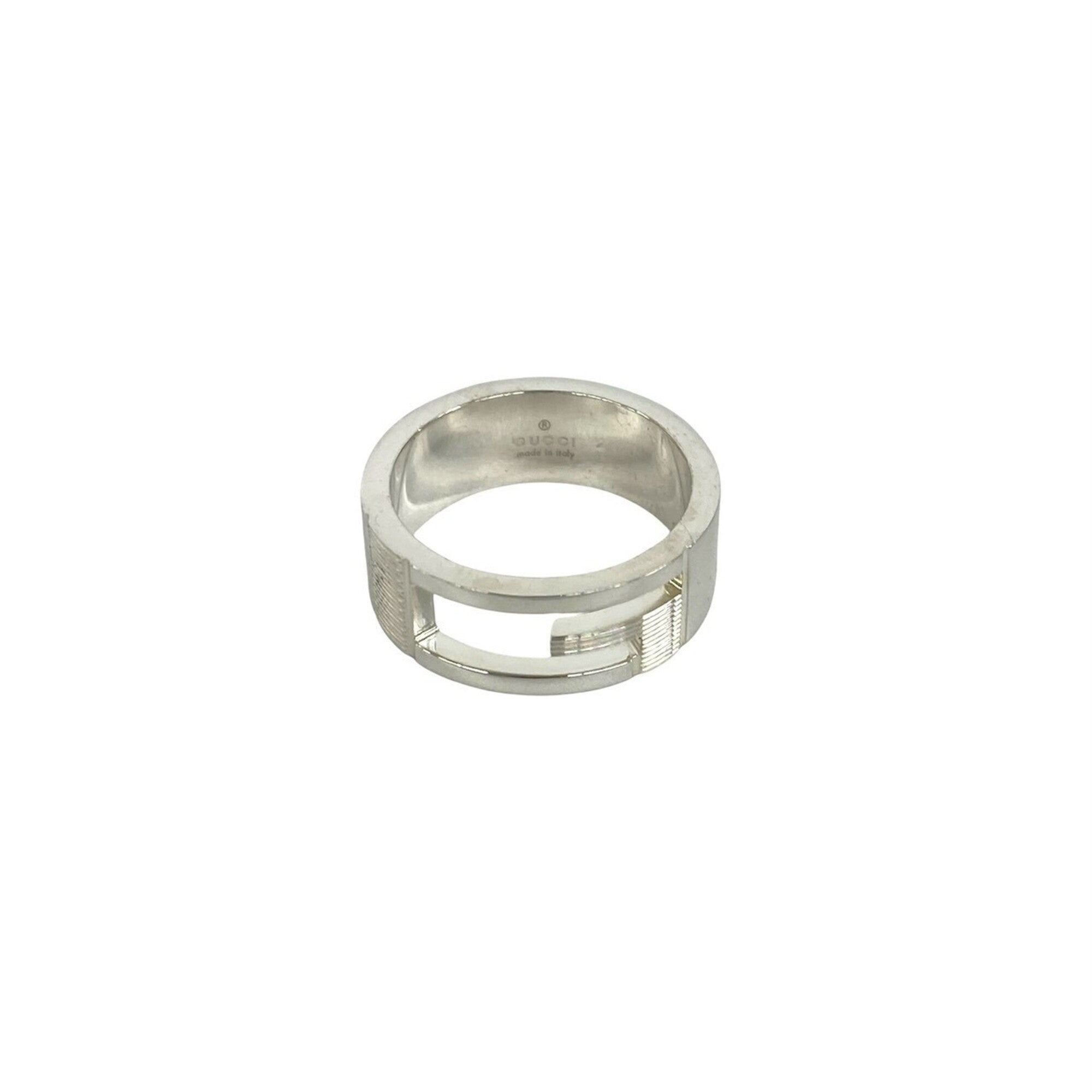 Gucci Silver Silver 925 Band Ring (Pre-Owned)