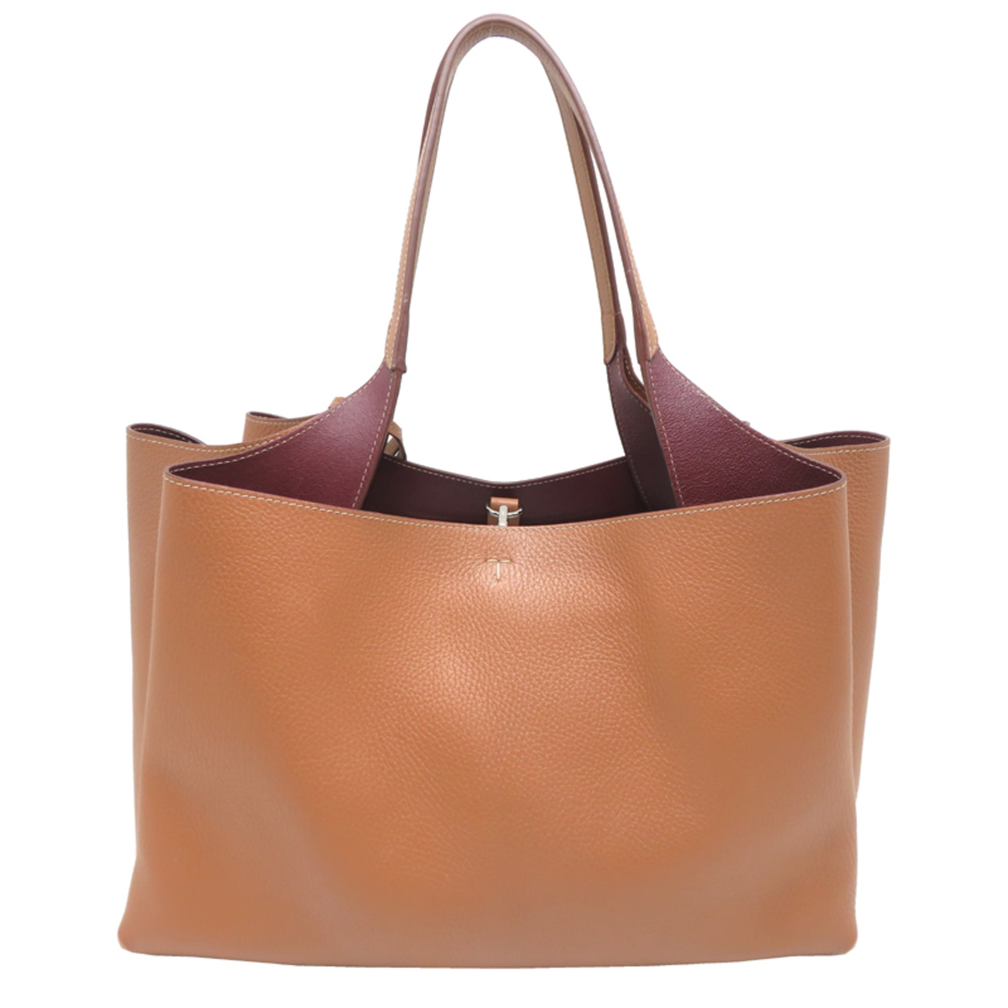 Tod's Brown Leather Tote Bag (Pre-Owned)
