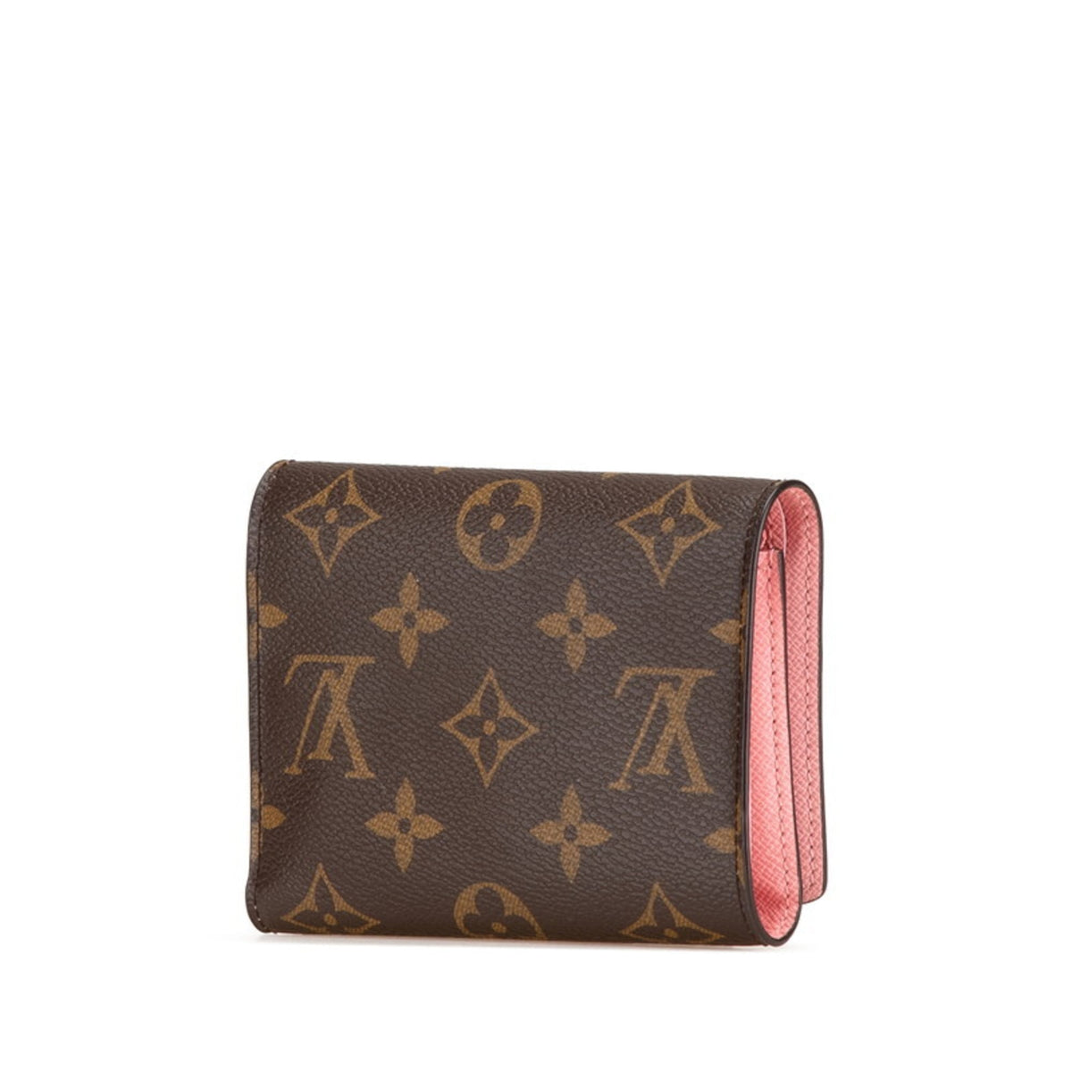 Louis Vuitton Brown Rose Ballerine Pvc Leather Wallet (Tri-Fold) (Pre-Owned)