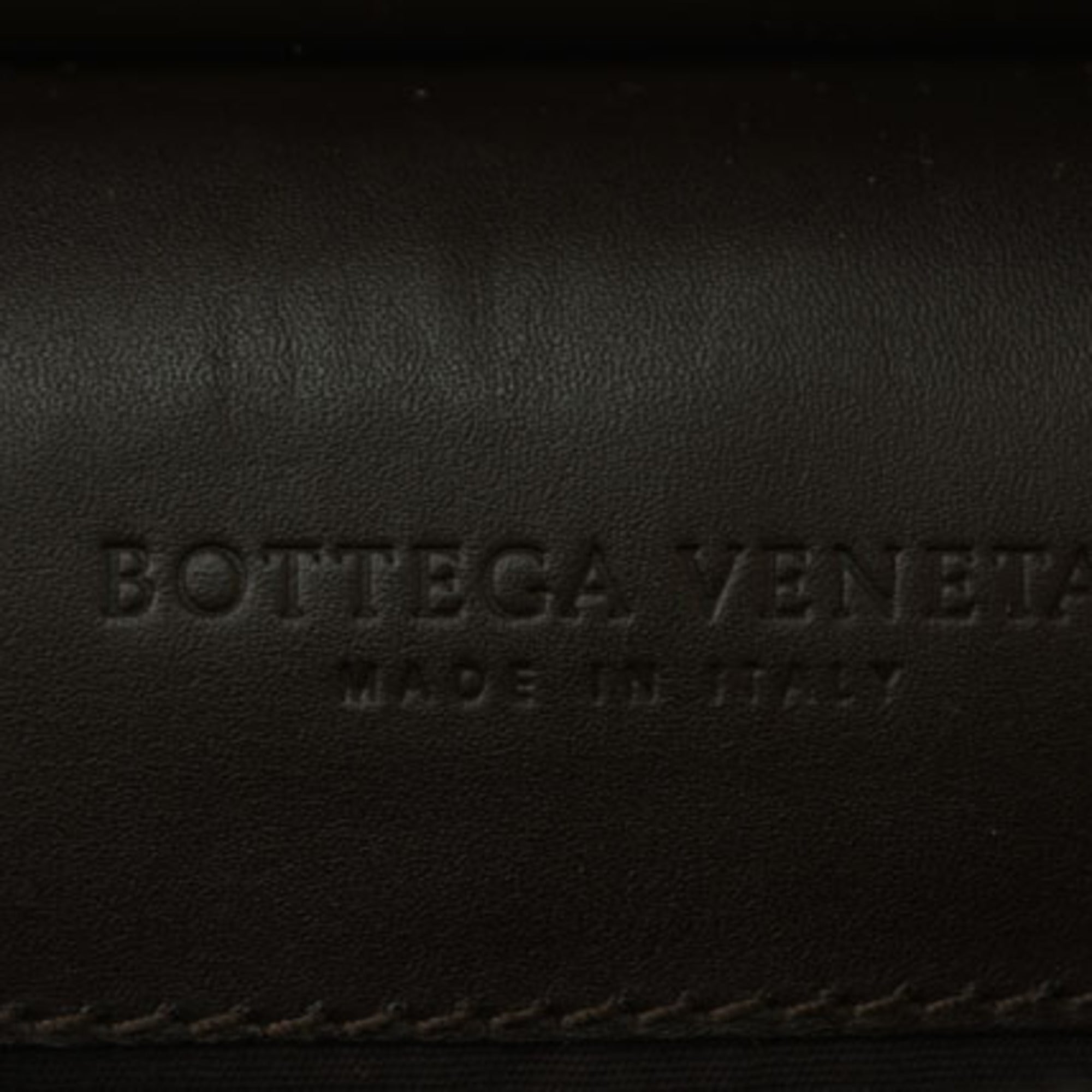 Bottega Veneta Dark Brown Leather Shoulder Bag Sling Bag (Pre-Owned)