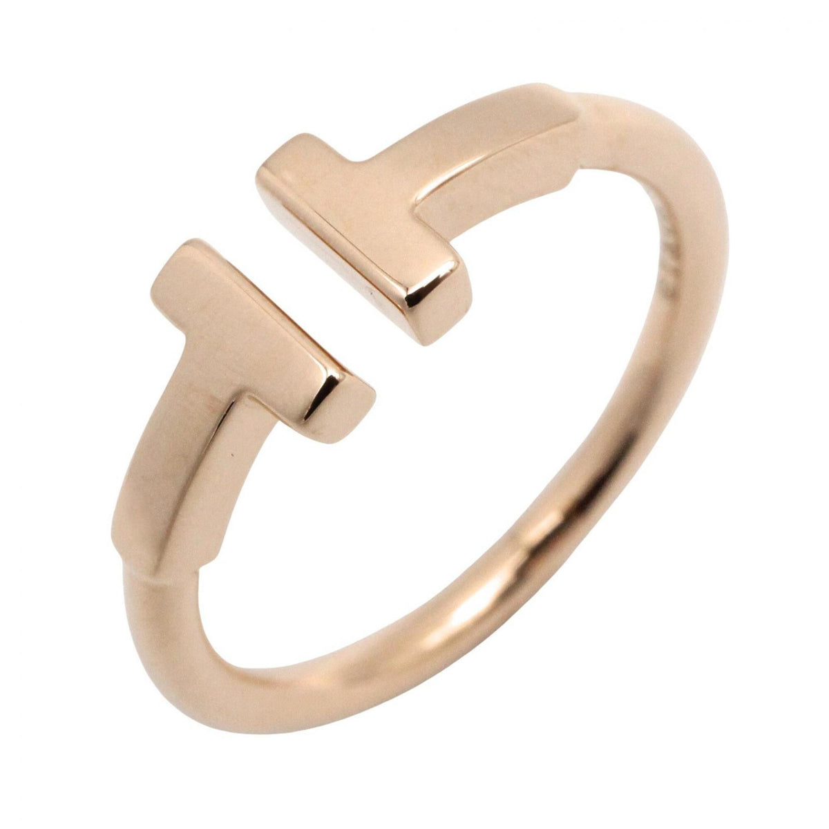Tiffany Gold Pink Gold (18K) Band Ring (Pre-Owned)