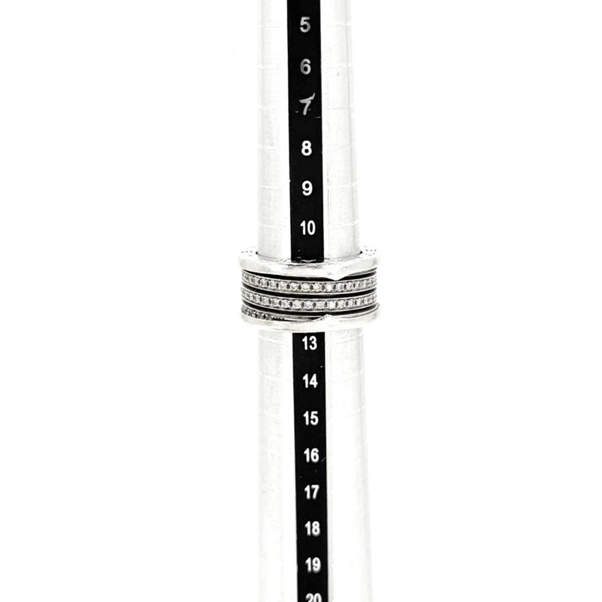 Bvlgari White Gold (18K) Band Ring (Pre-Owned)