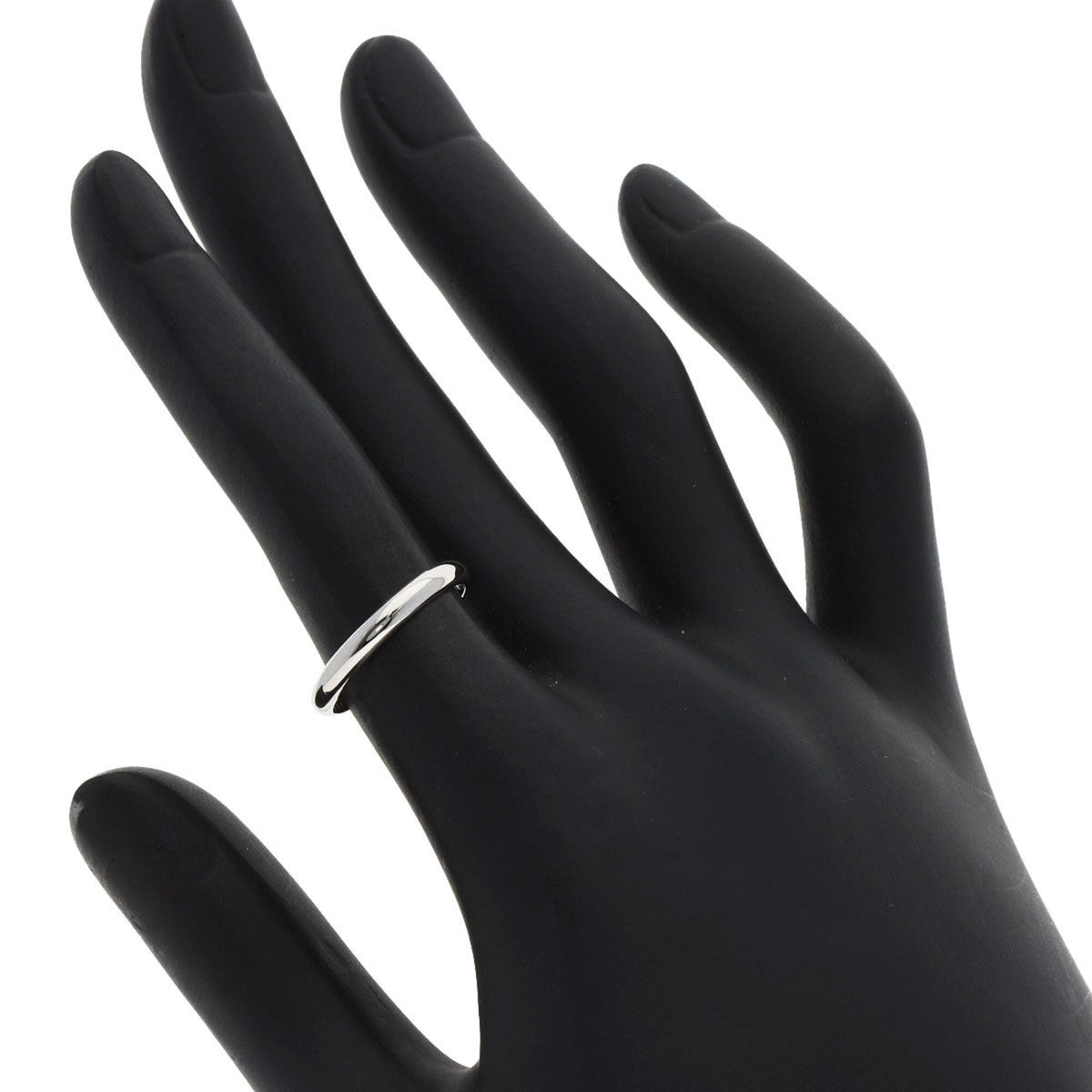 Cartier Platinum 950 Band Ring (Pre-Owned)