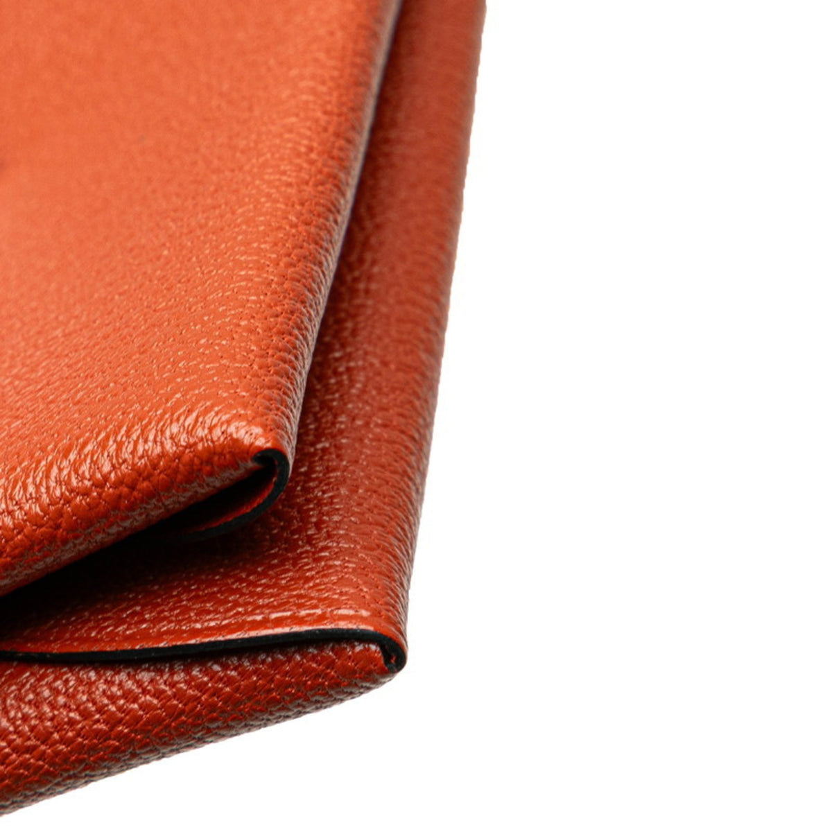 Hermes Brown Chevre Leather Coin Purse/Coin Case (Pre-Owned)