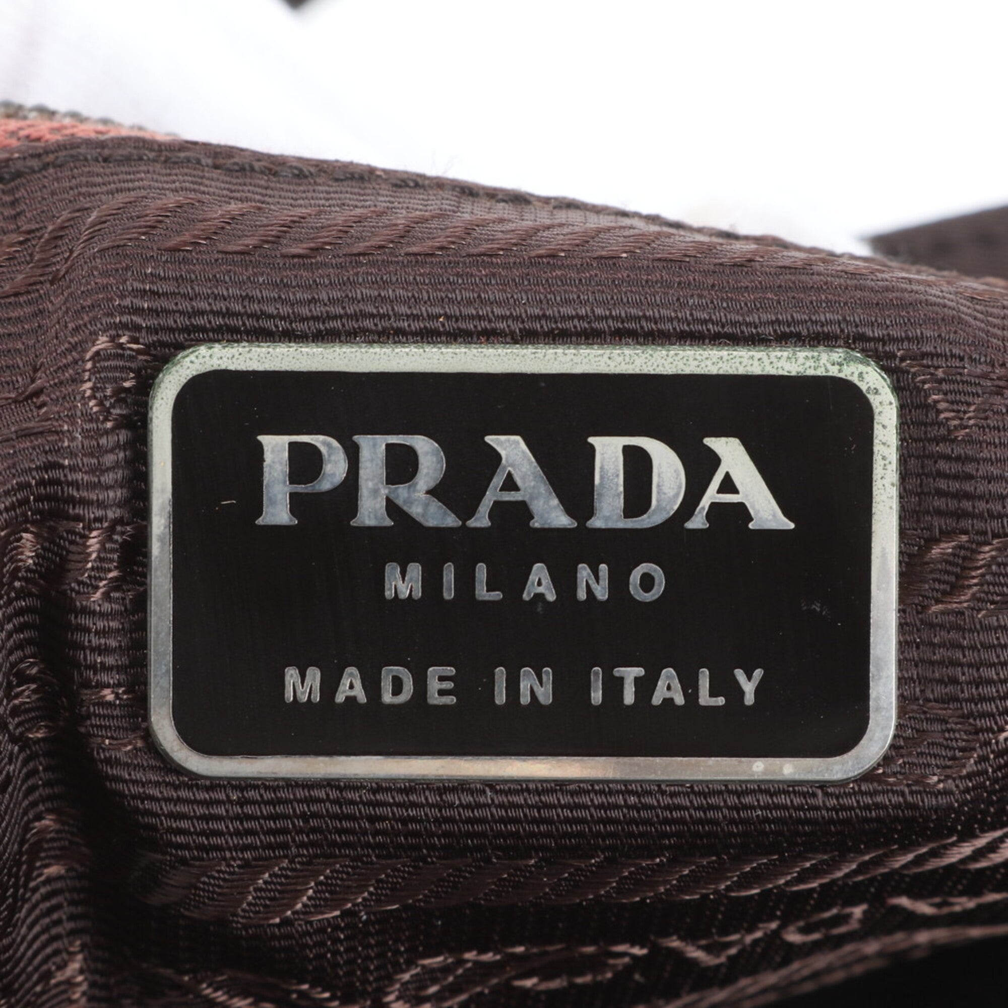 Prada Brown Handbag Shoulder Bag Tote Bag (Pre-Owned)