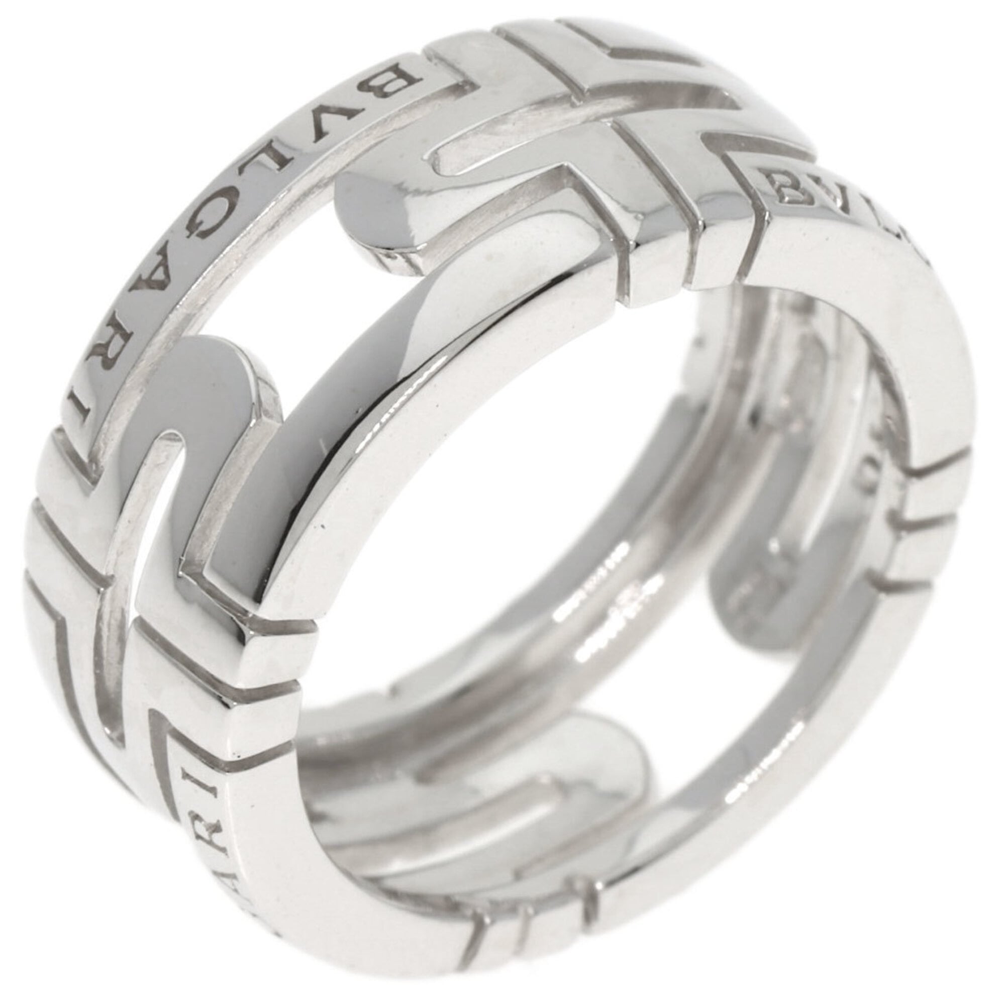 Bvlgari White Gold (18K) Band Ring (Pre-Owned)