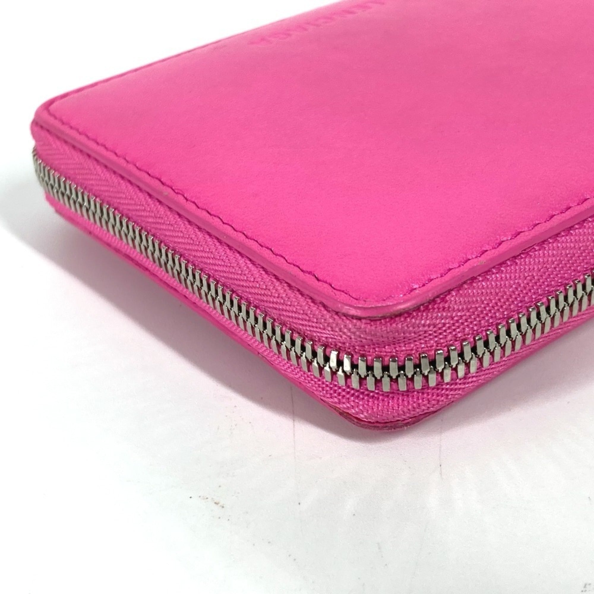 Balenciaga Pink Leather Wallet (Bi-Fold) (Pre-Owned)