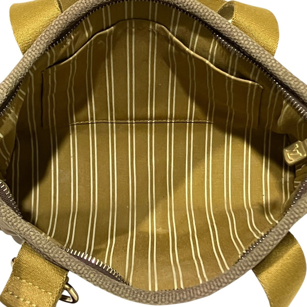 Louis Vuitton Antigua Brown Canvas Handbag (Pre-Owned)
