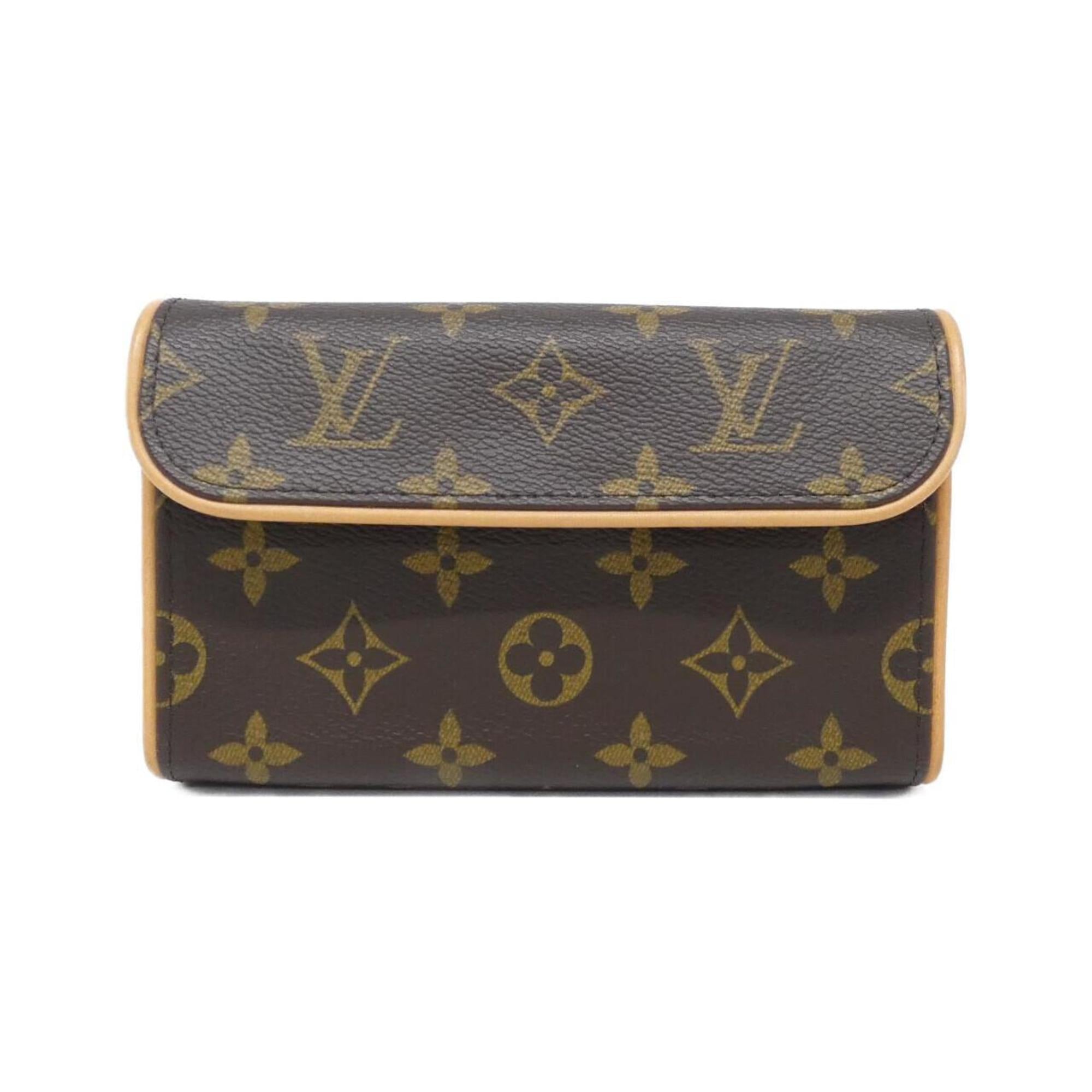 Louis Vuitton Marron Coated Canvas Fanny Pack Pochette (Pre-Owned)