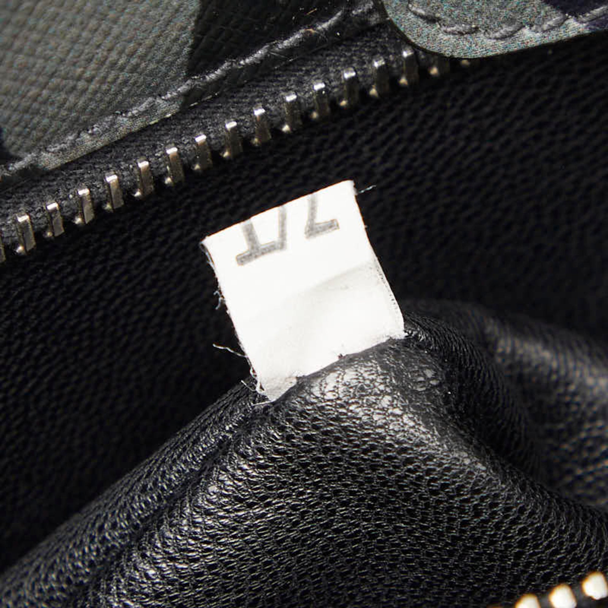 Prada Black Gray Purple Leather Handbag Shoulder Bag (Pre-Owned)