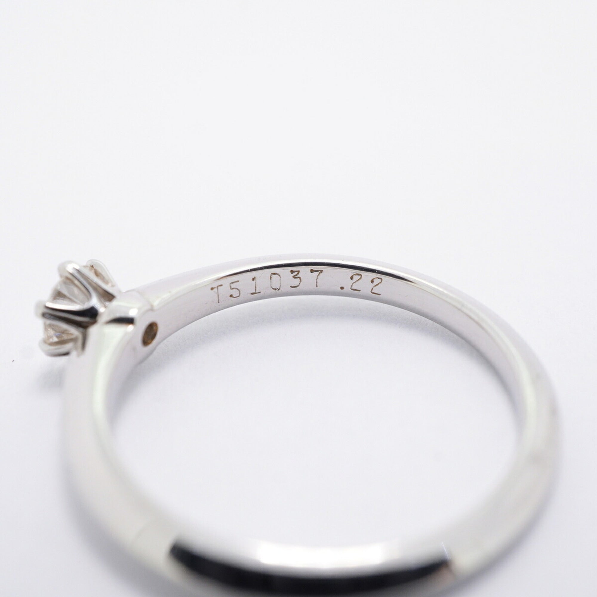 Tiffany Platinum 950 Band Ring (Pre-Owned)