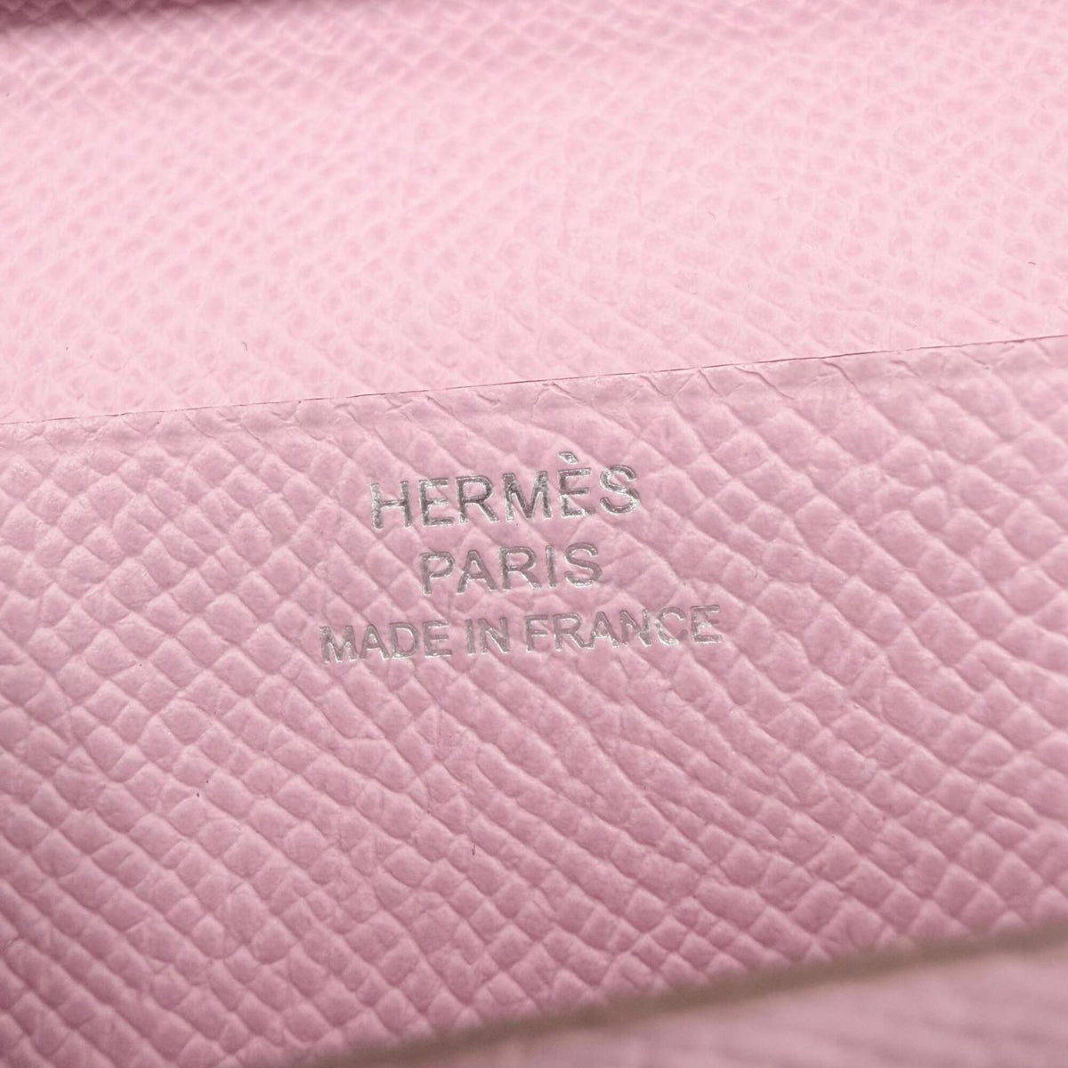 Hermes Epsom Leather Long Wallet (Bi-Fold) (Pre-Owned)
