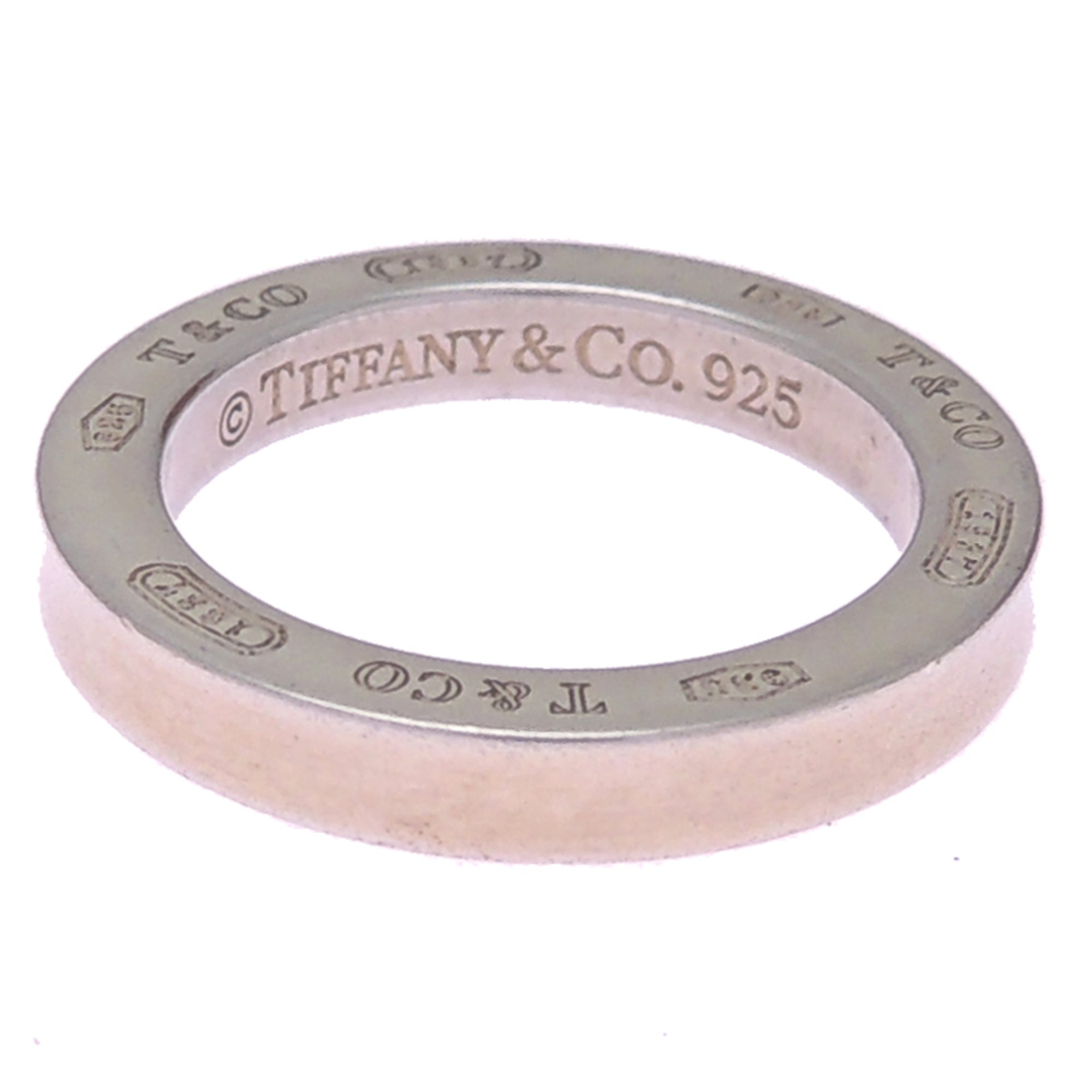 Tiffany Silver 925 Band Ring (Pre-Owned)