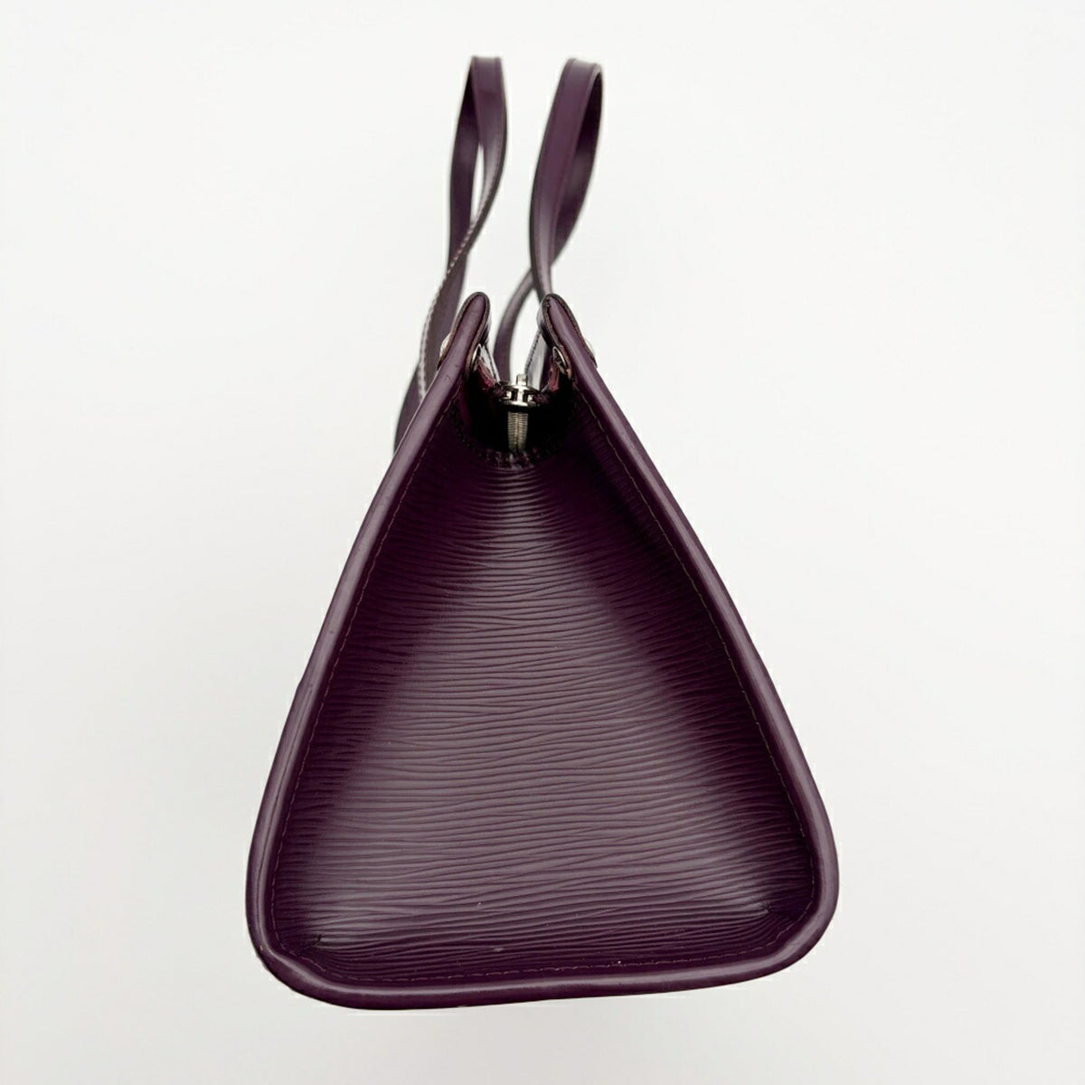 Louis Vuitton Cassis Purple Leather Shoulder Bag (Pre-Owned)