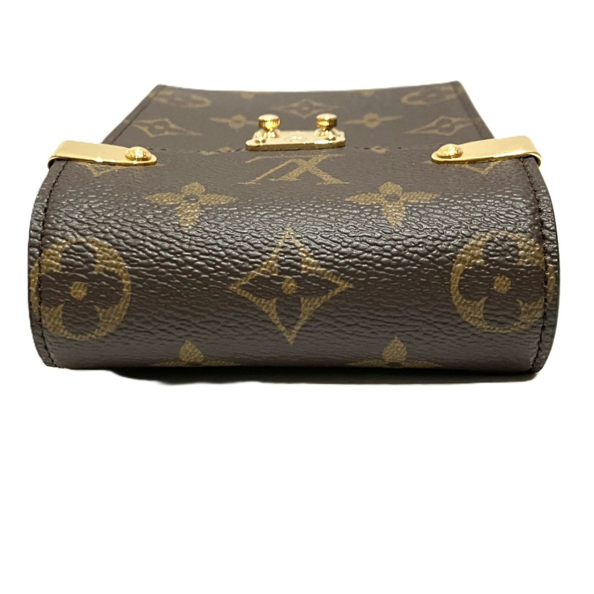 Louis Vuitton Brown Monogram Canvas Shoulder Bag (Pre-Owned)