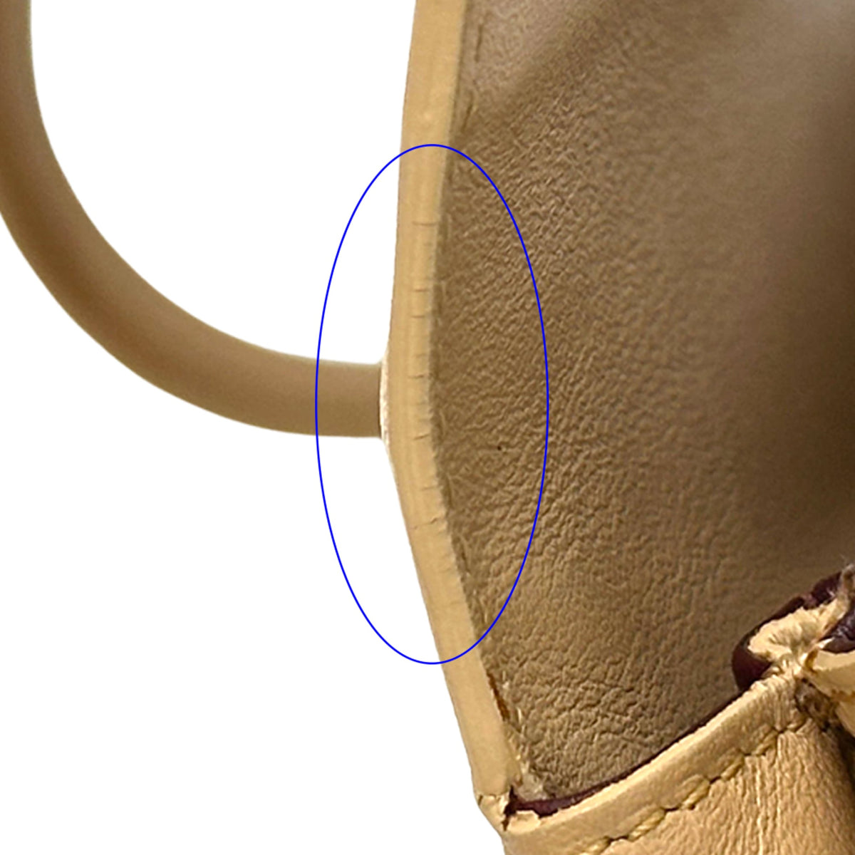 Cartier Beige Leather Handbag (Pre-Owned)