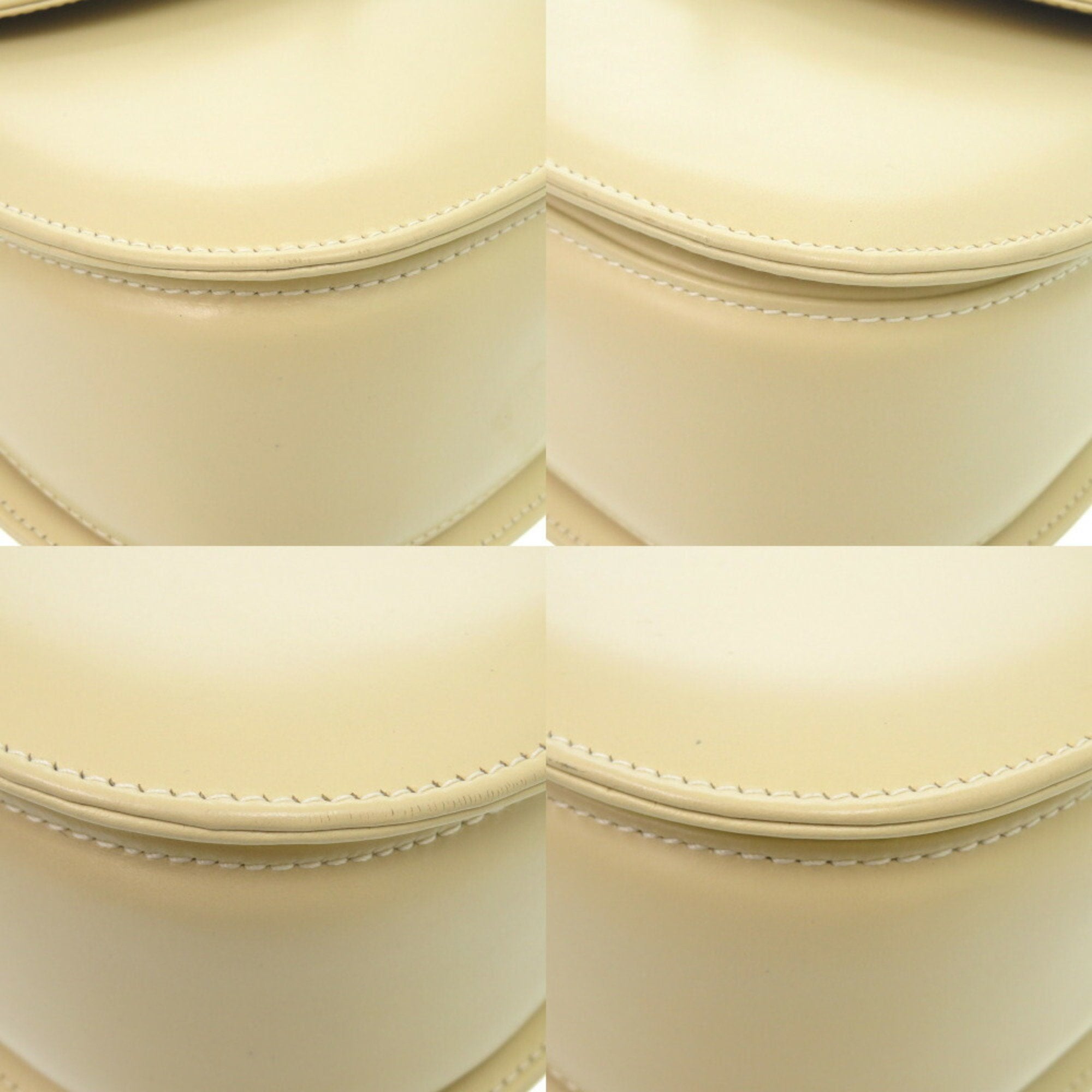 Gucci White Leather Handbag (Pre-Owned)