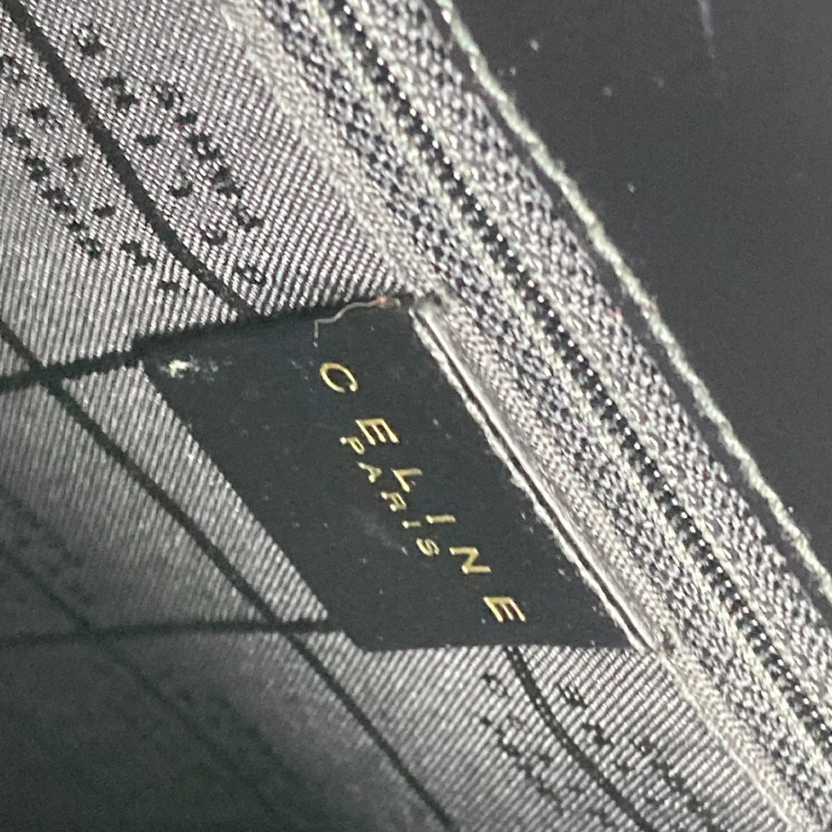 Celine Black Leather Shoulder Bag (Pre-Owned)