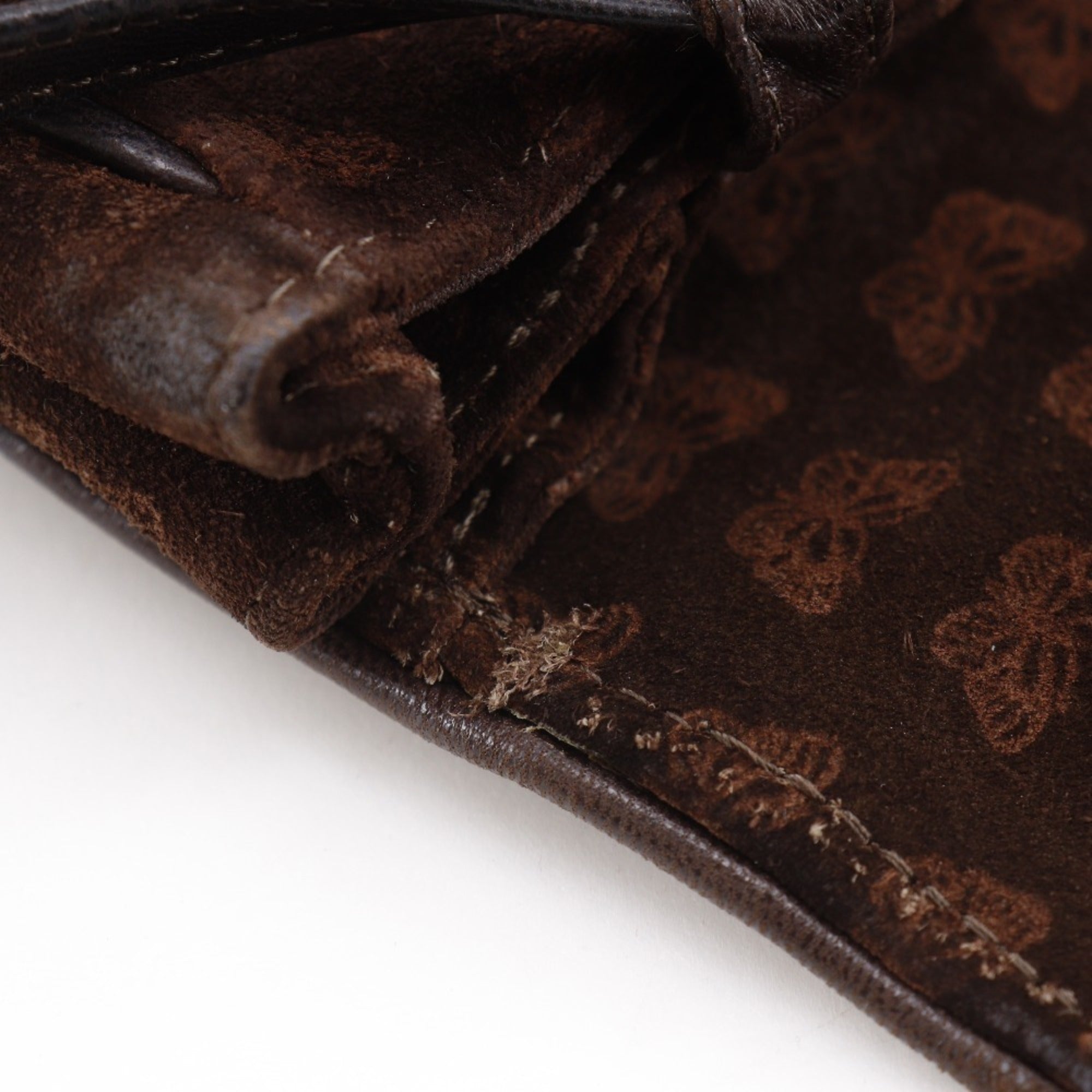 Bottega Veneta Brown Suede Shoulder Bag Tote Bag (Pre-Owned)