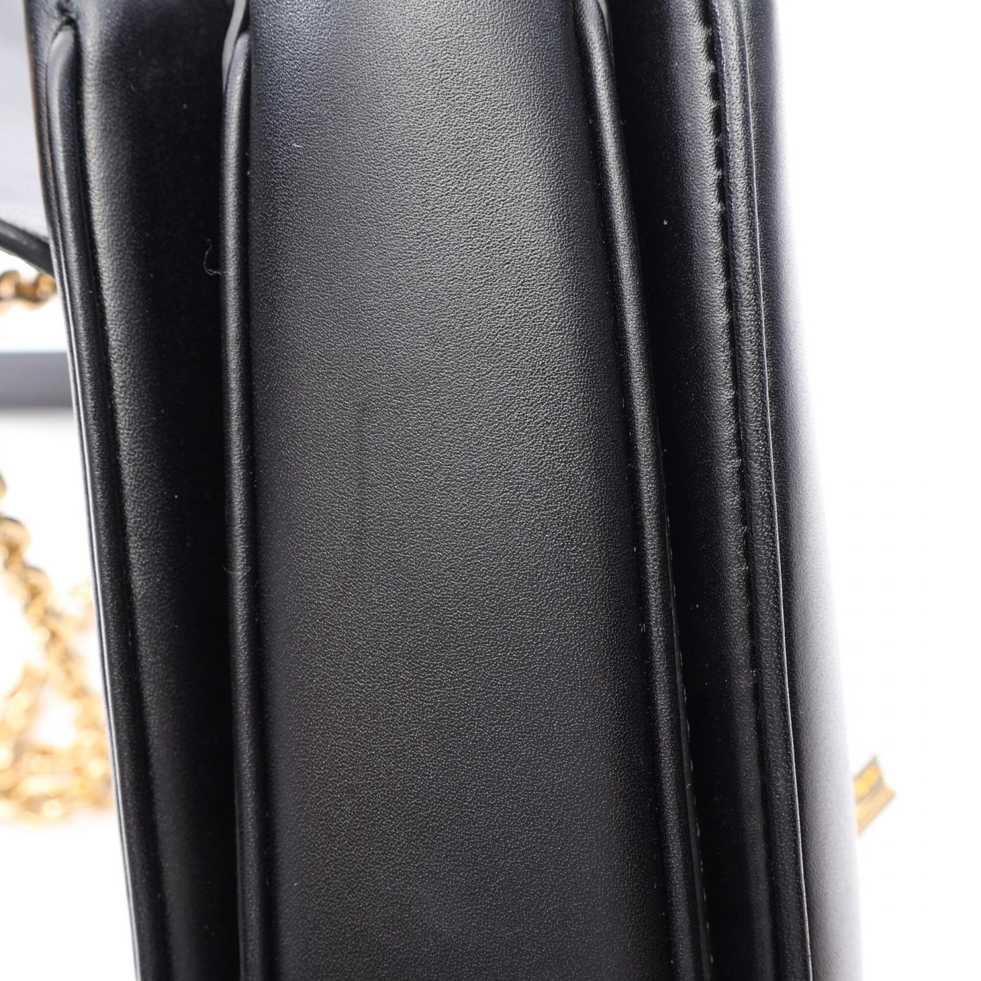 Celine Black Leather Handbag Shoulder Bag (Pre-Owned)