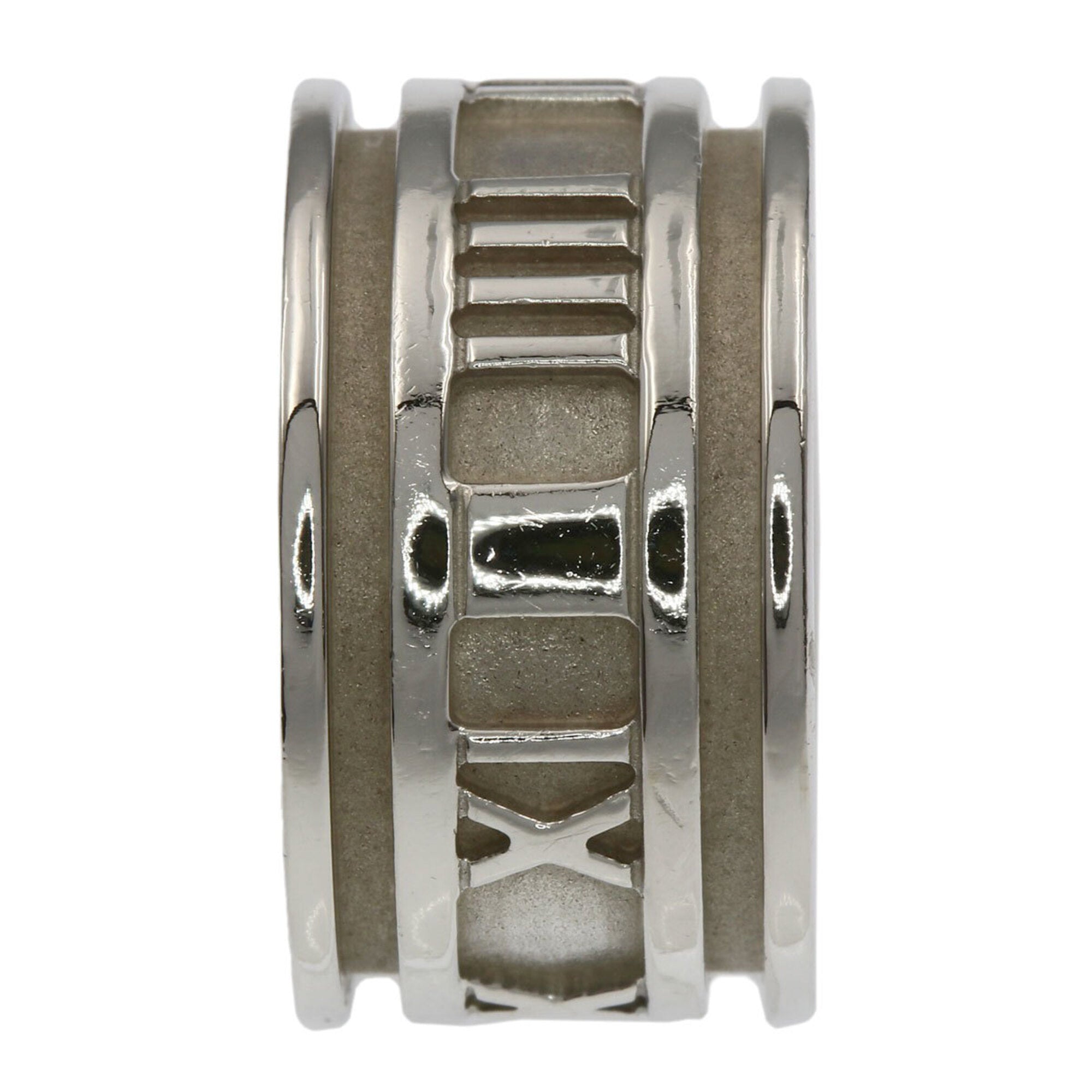 Tiffany Silver Silver Band Ring (Pre-Owned)