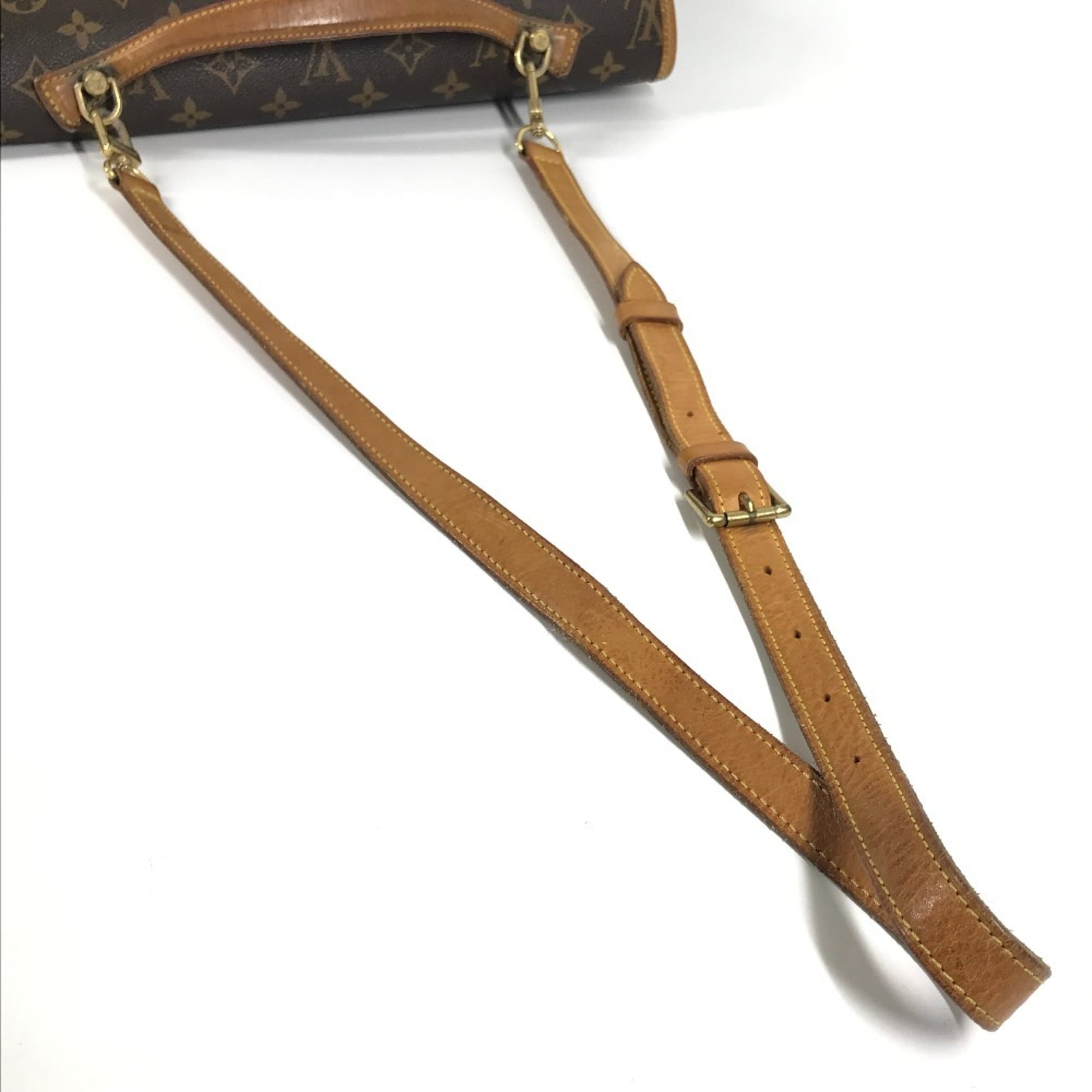 Louis Vuitton Brown Monogram Handbag Shoulder Bag (Pre-Owned)