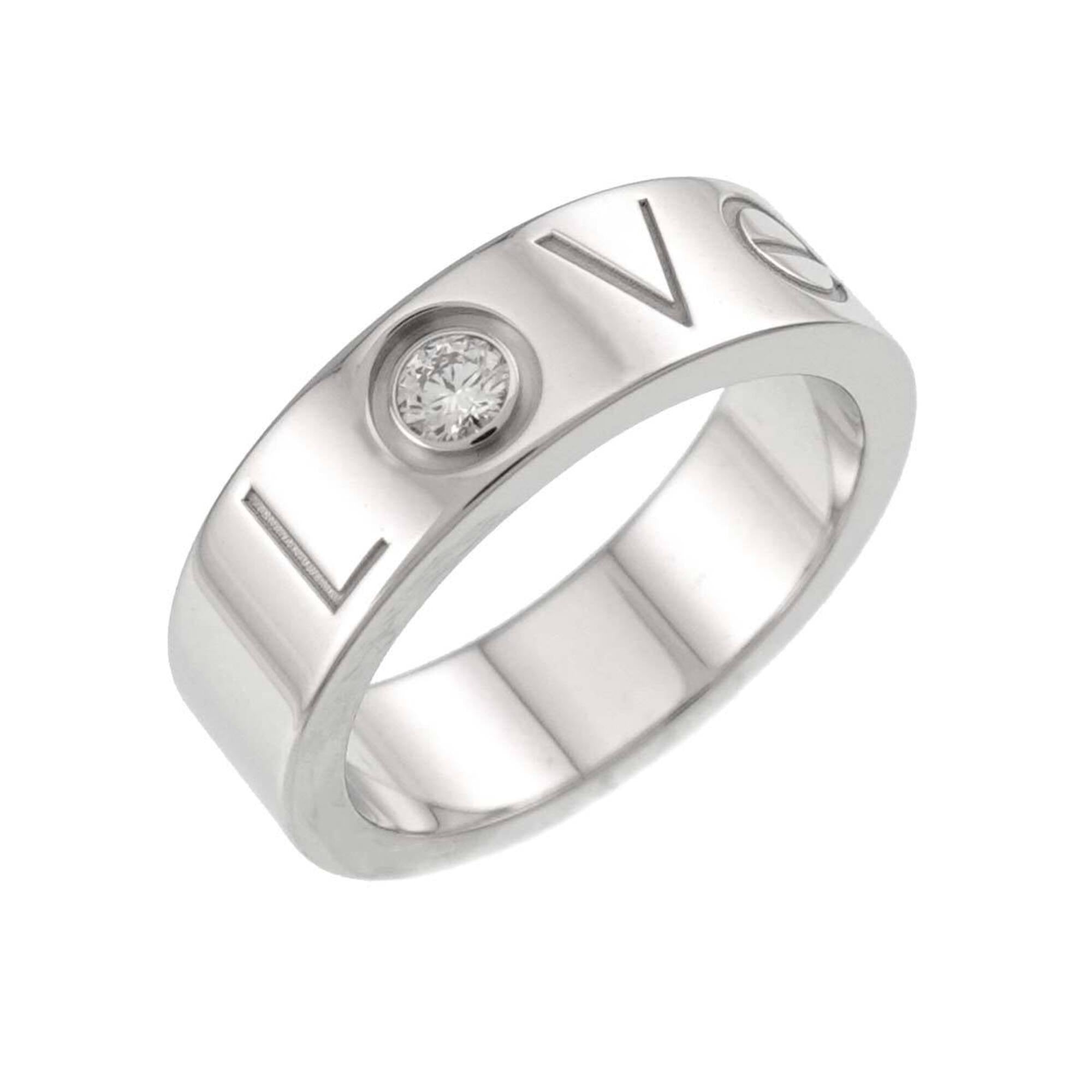 Cartier White Gold (18K) Band Ring (Pre-Owned)