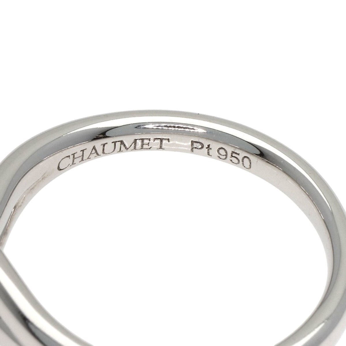 Chaumet Platinum 950 Band Ring (Pre-Owned)