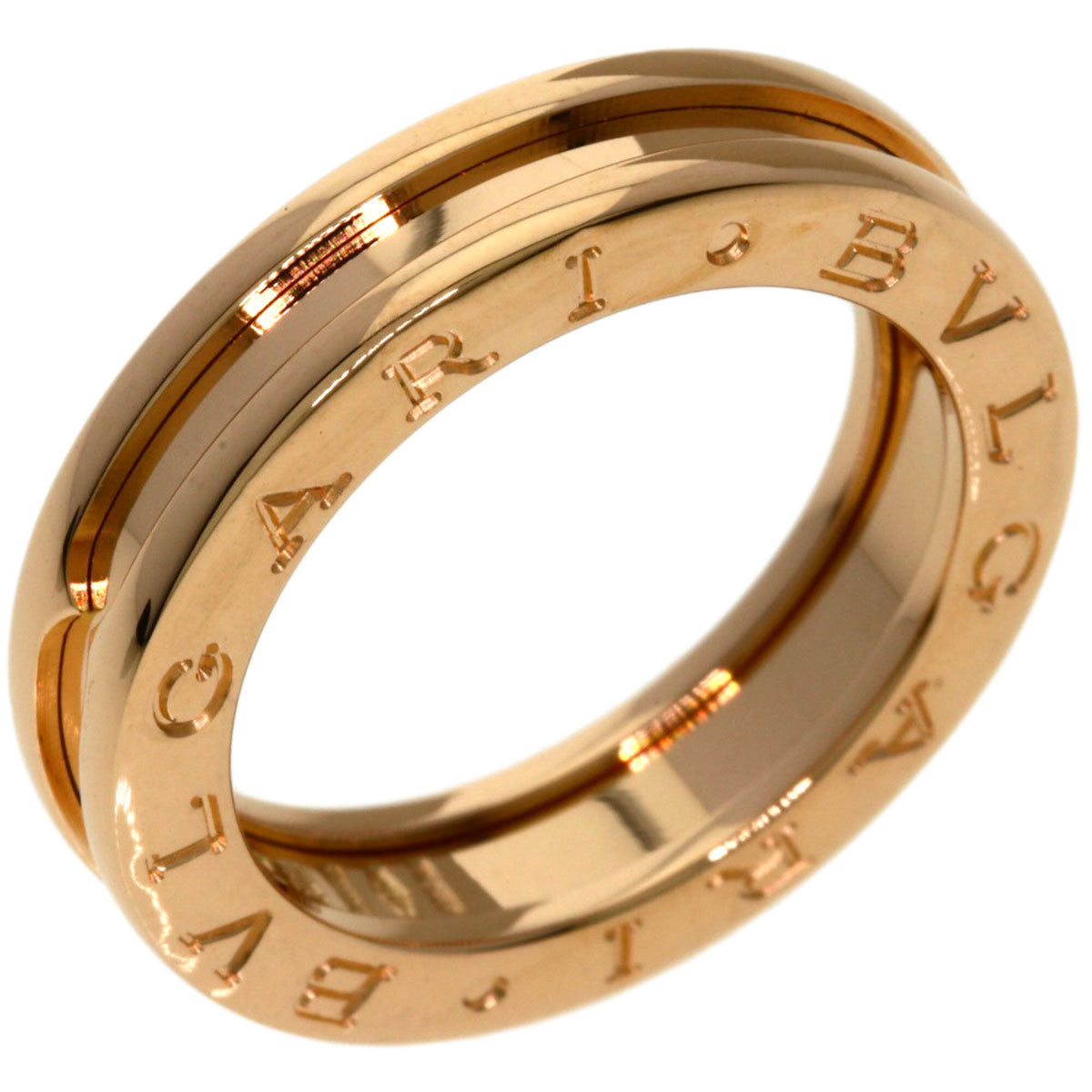 Bvlgari B.Zero1 Pink Gold (18K) Band Ring (Pre-Owned)