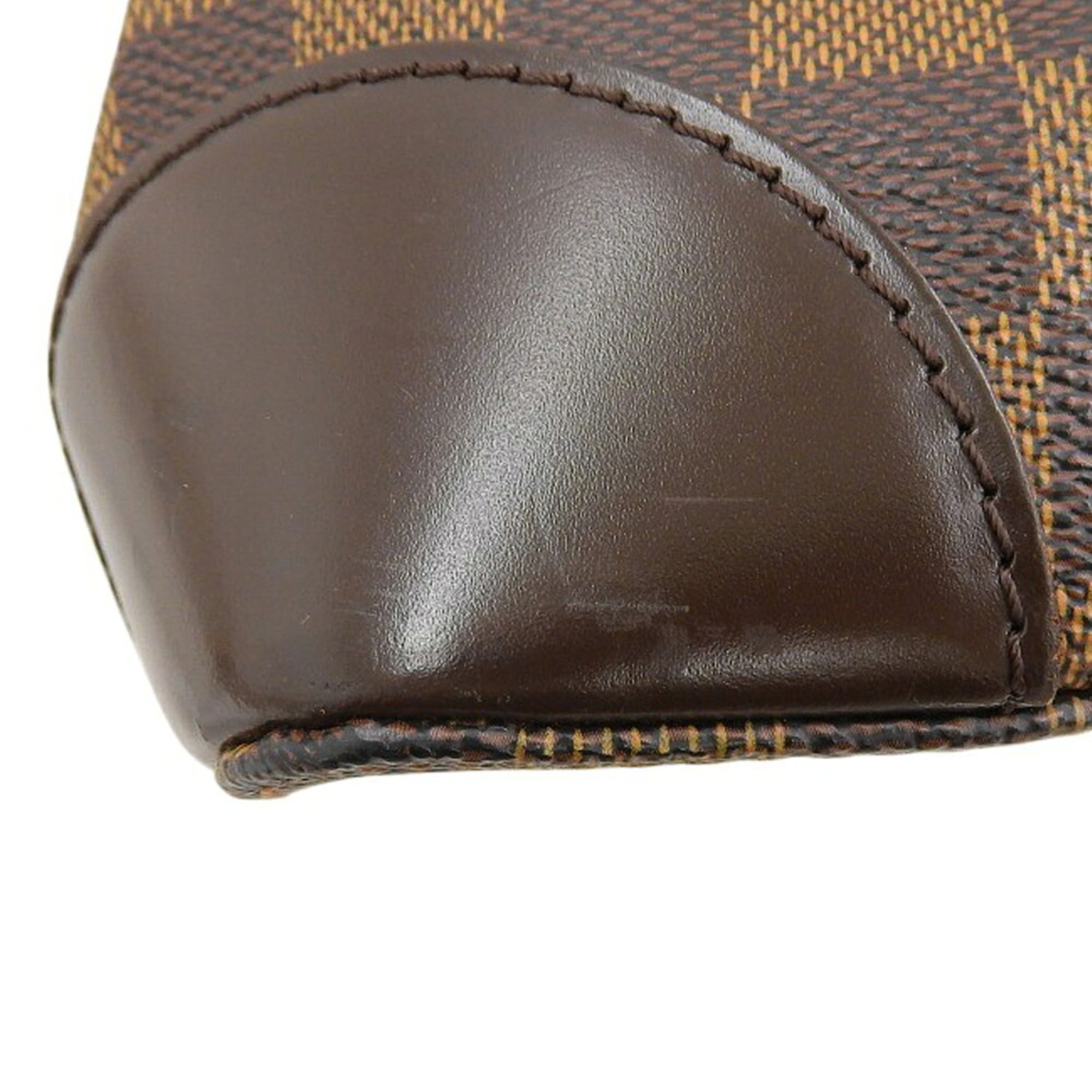 Louis Vuitton Damier Canvas Ebene Pvc Handbag Tote Bag (Pre-Owned)