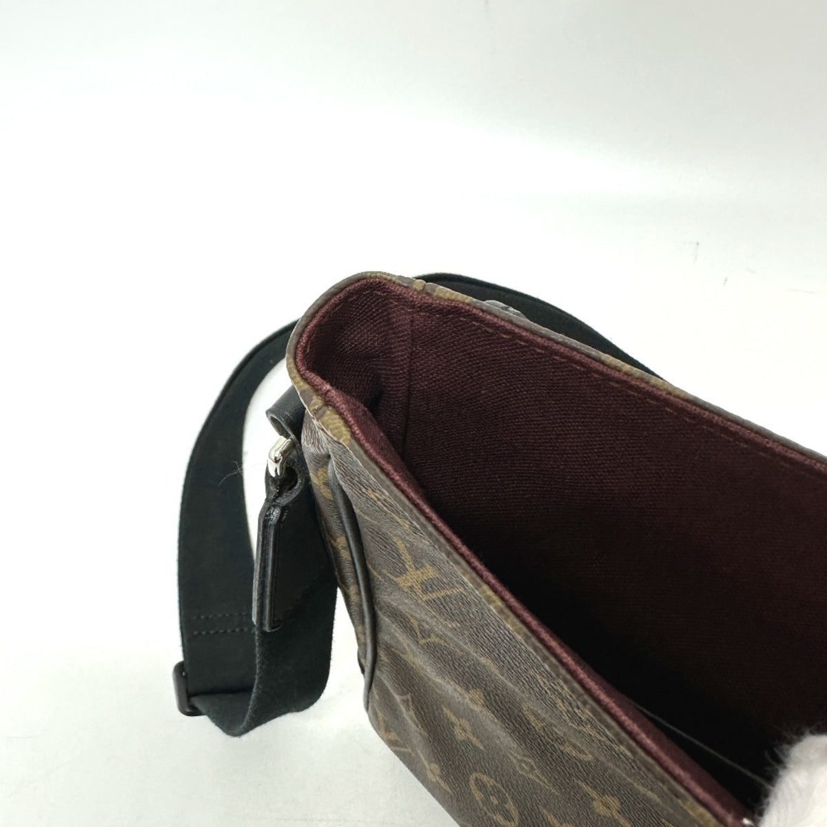 Louis Vuitton Monogram Macassar Black Brown Shoulder Bag (Pre-Owned)