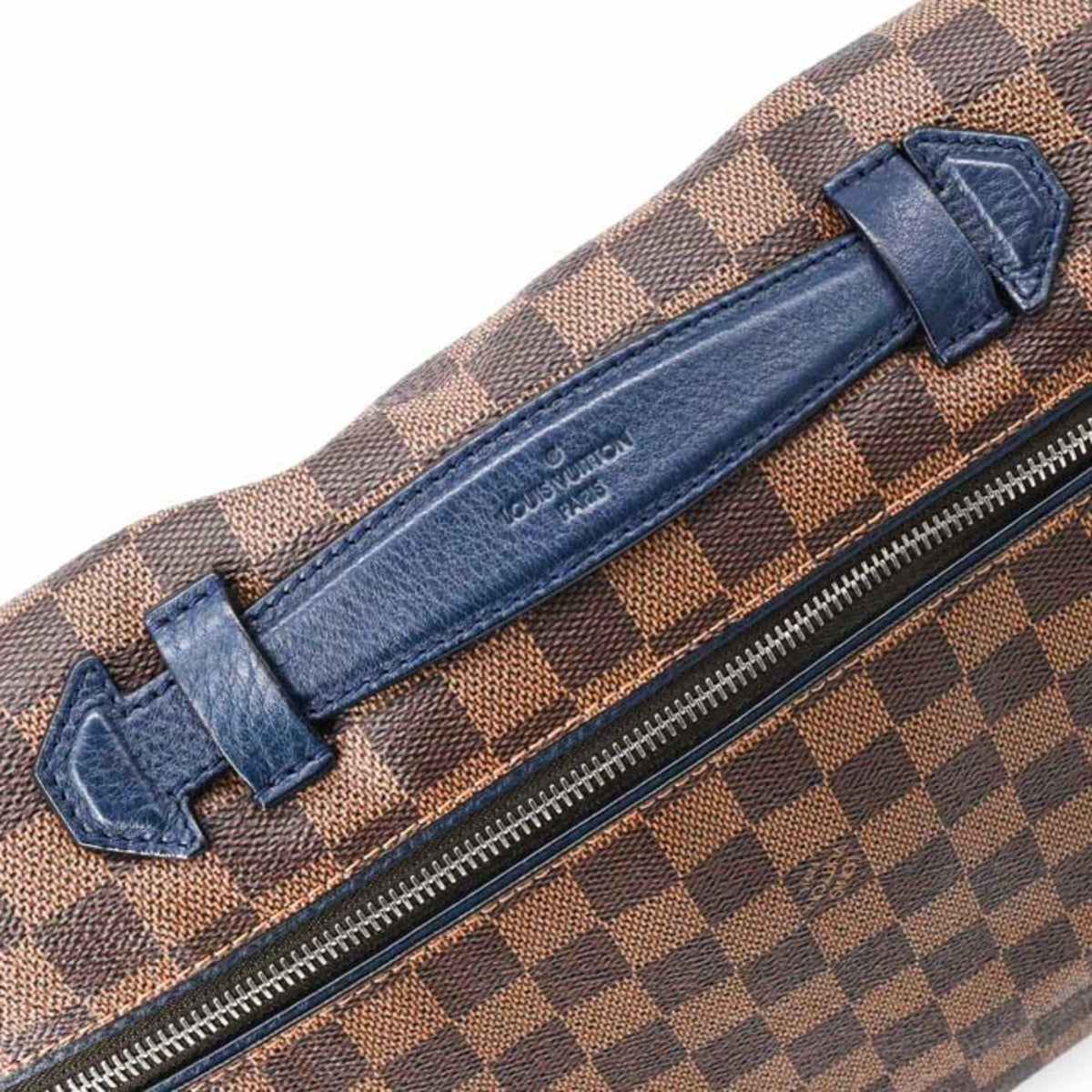 Louis Vuitton Damier Brown Dark Navy Damier Canvas Crossbody Bag Shoulder Bag (Pre-Owned)