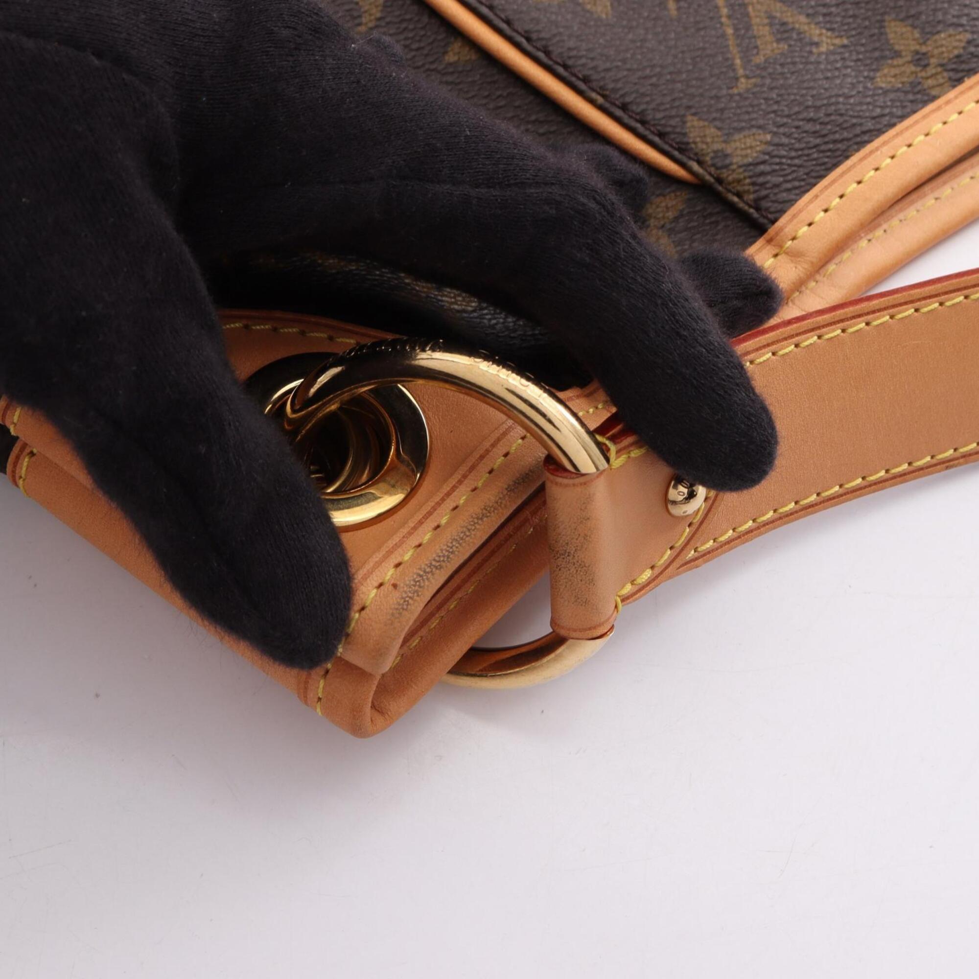 Louis Vuitton Brown Coated Canvas Pvc Leather Monogram Handbag Shoulder Bag (Pre-Owned)