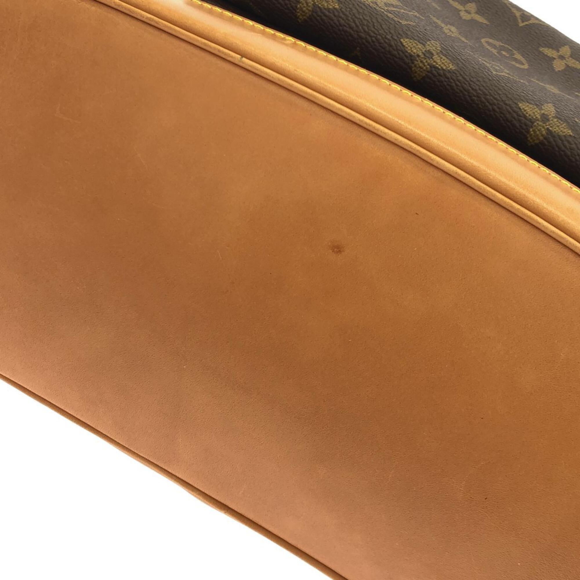 Louis Vuitton Brown Coated Canvas Backpack (Pre-Owned)
